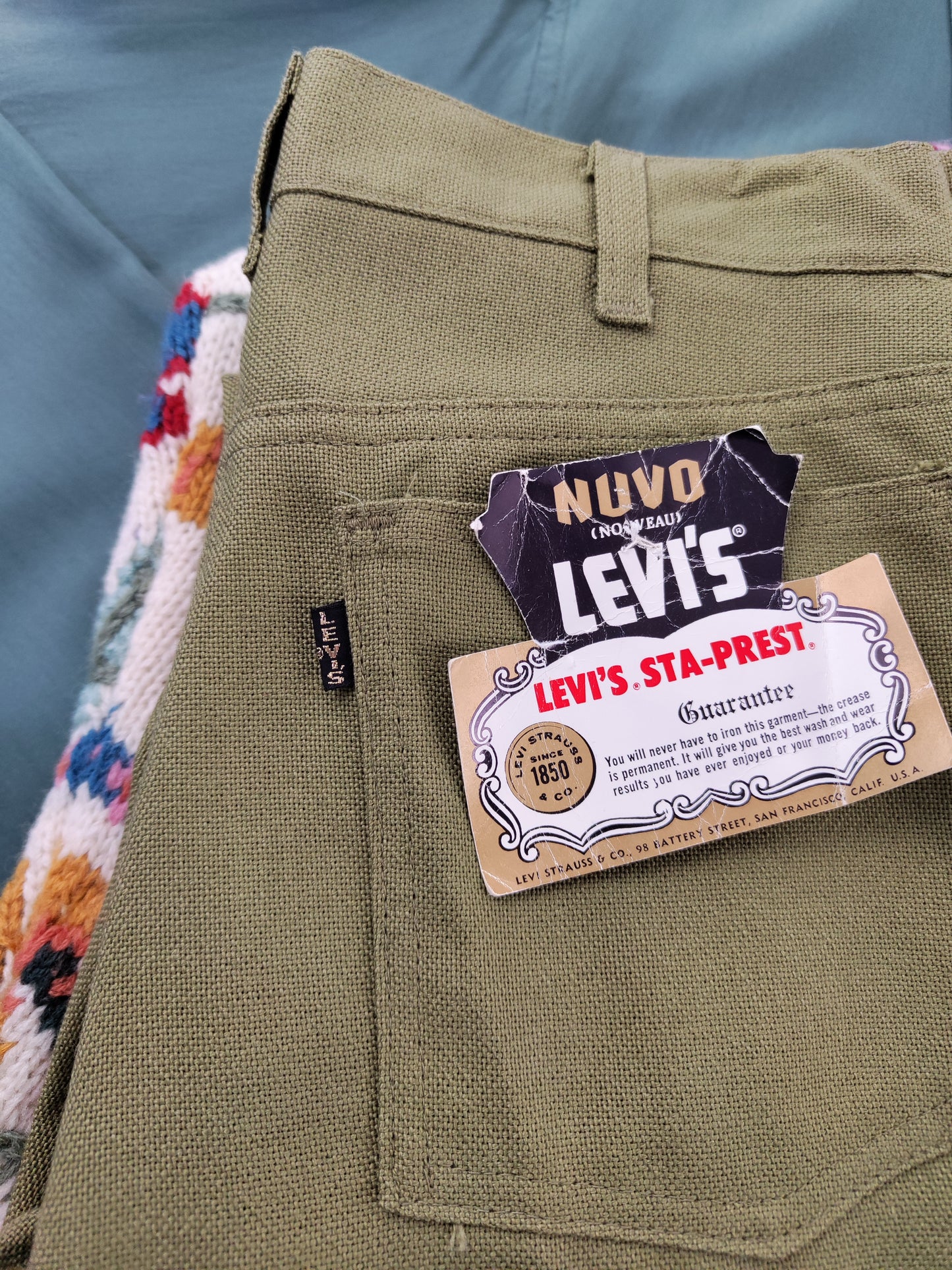 Archive - 1960 Vintage Levi's "Big E" Sta-Prest