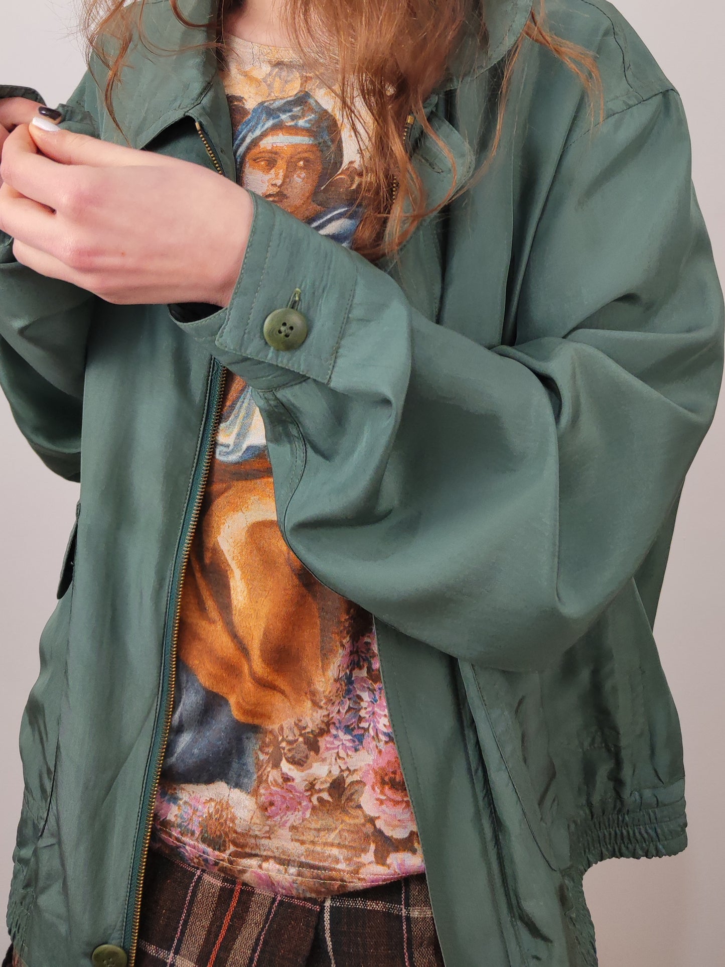 100% Silk Bomber