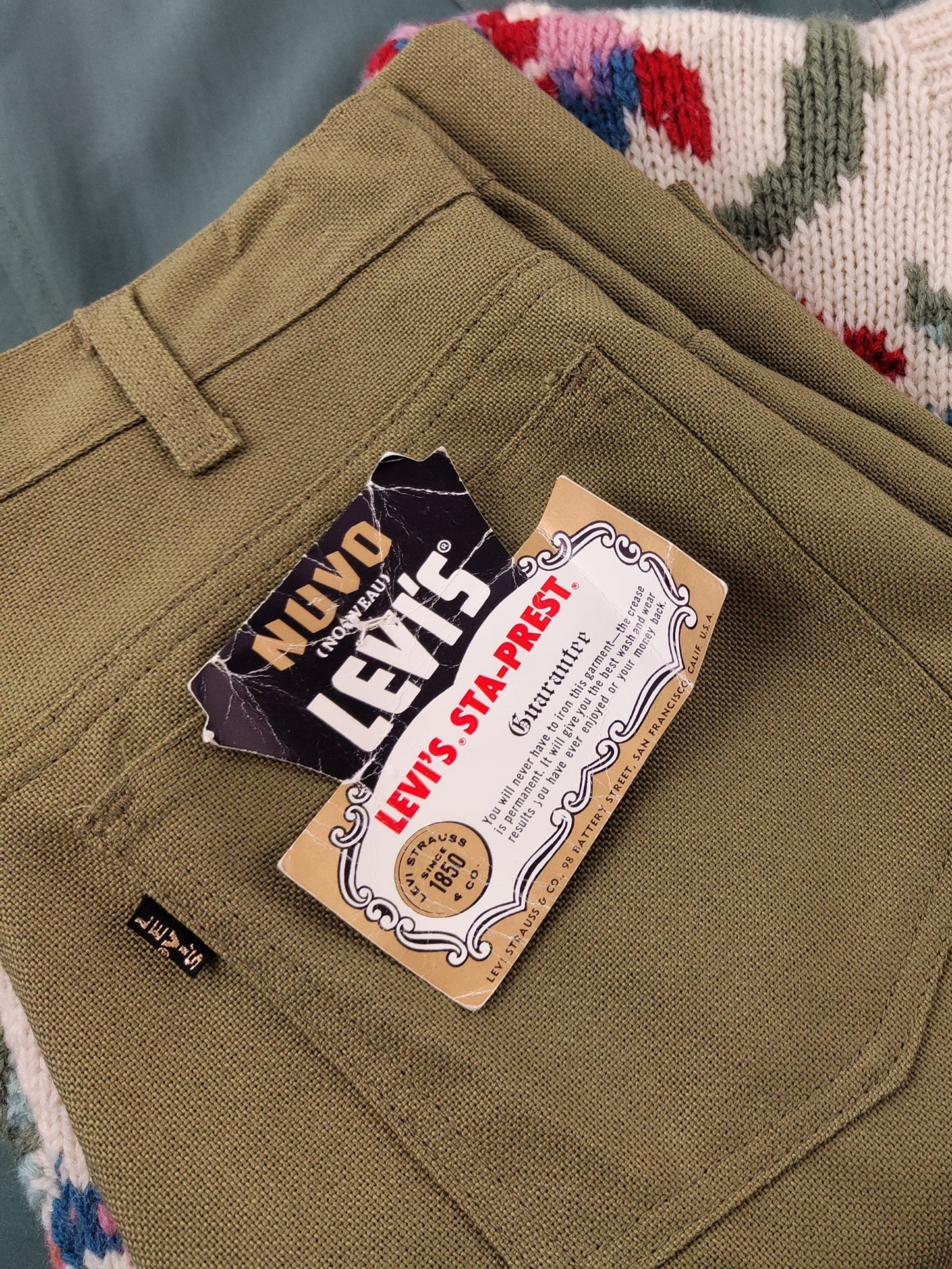 Archive - 1960 Vintage Levi's "Big E" Sta-Prest
