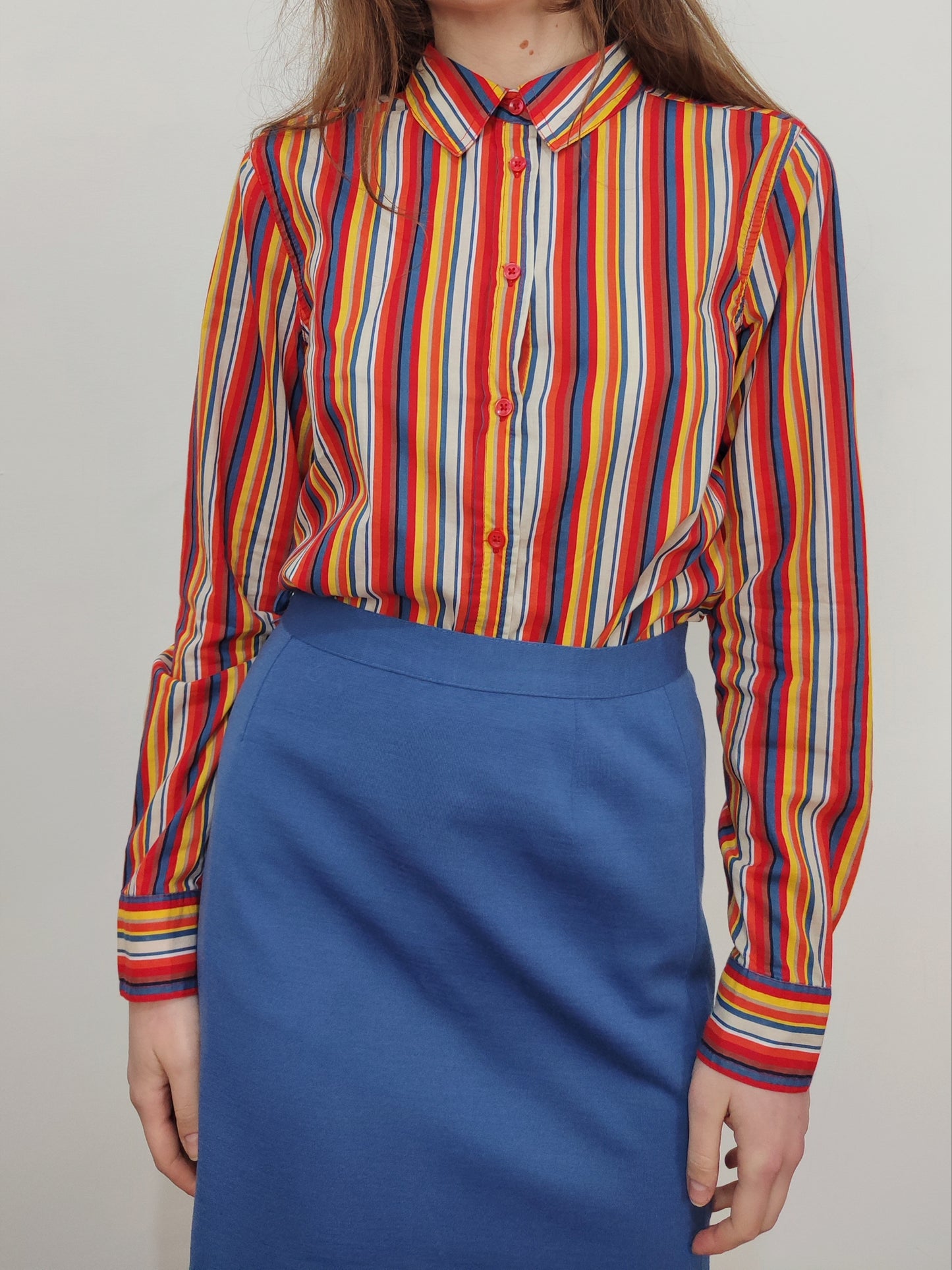100%Cotton UCB Striped Shirt