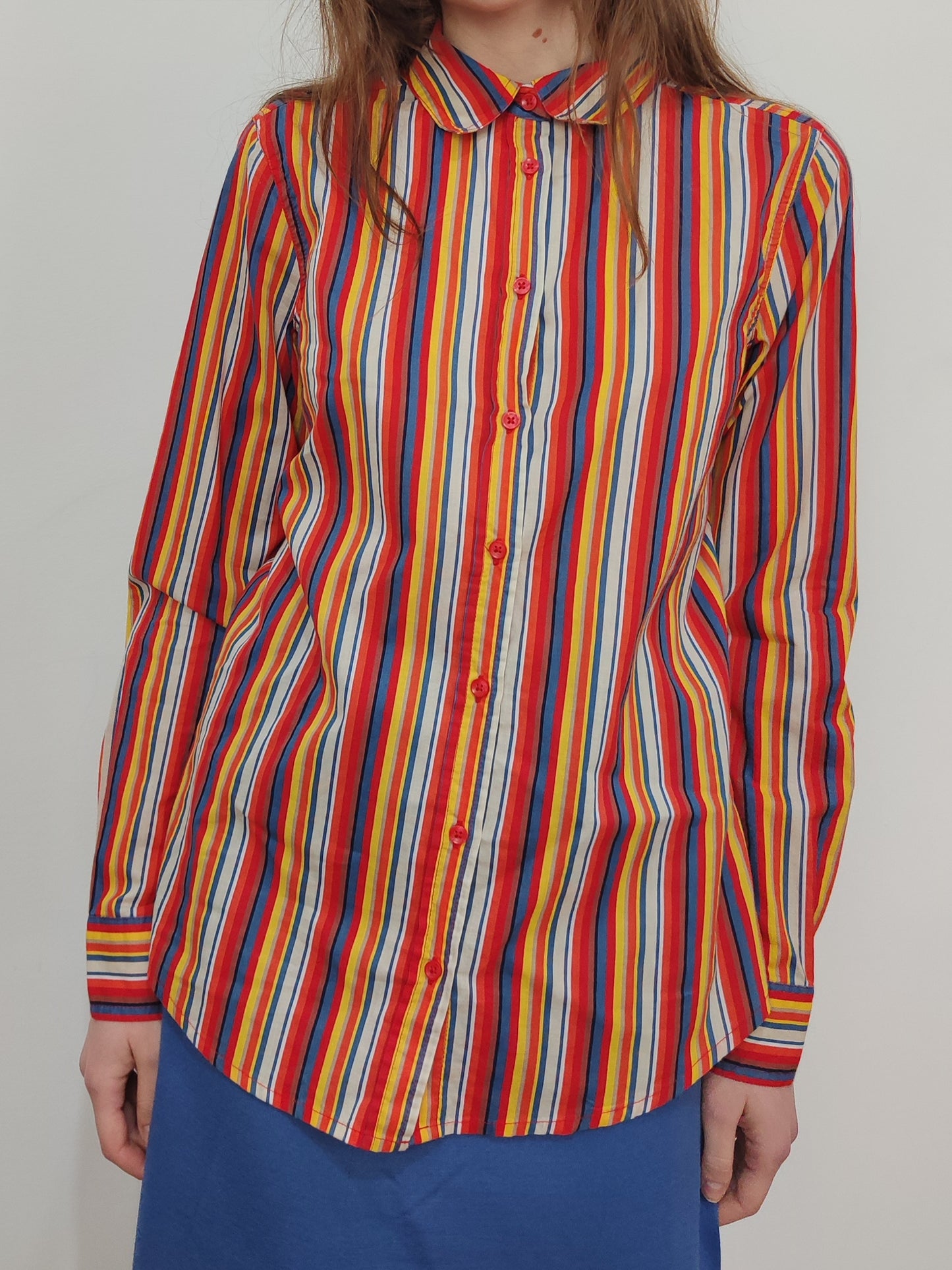 100%Cotton UCB Striped Shirt
