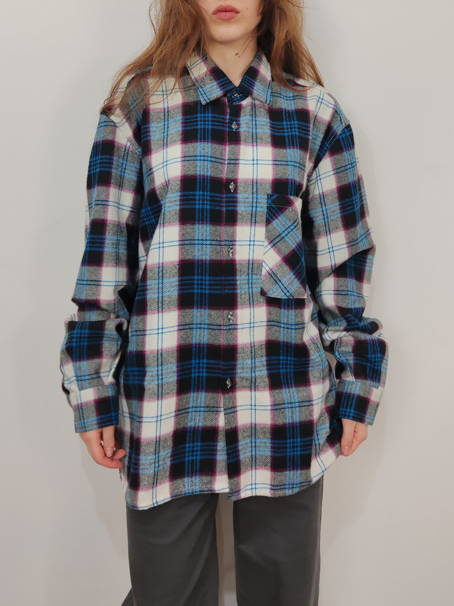 Checkered Vintage Flannel Shirt