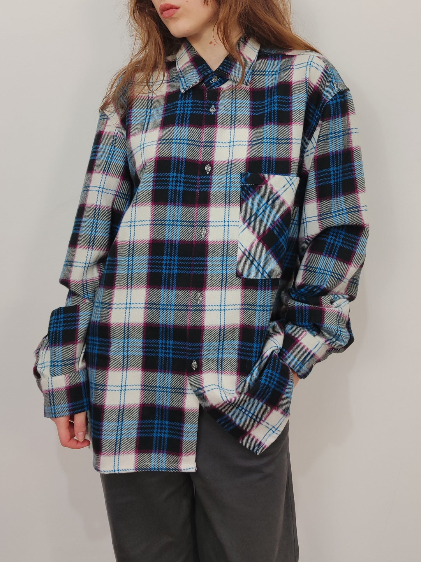 Checkered Vintage Flannel Shirt