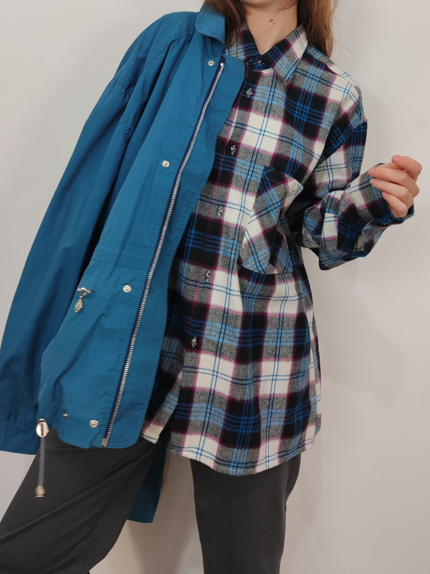 Checkered Vintage Flannel Shirt