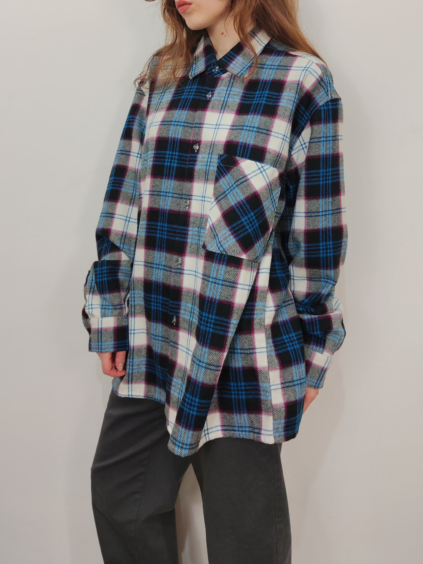 Checkered Vintage Flannel Shirt