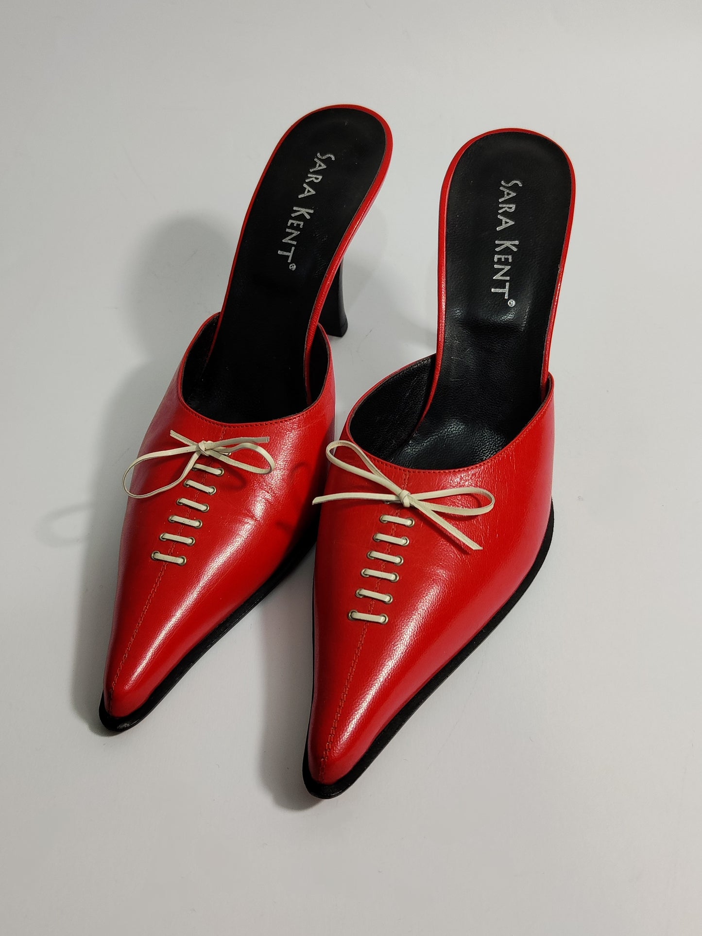 Vintage Leather Mules