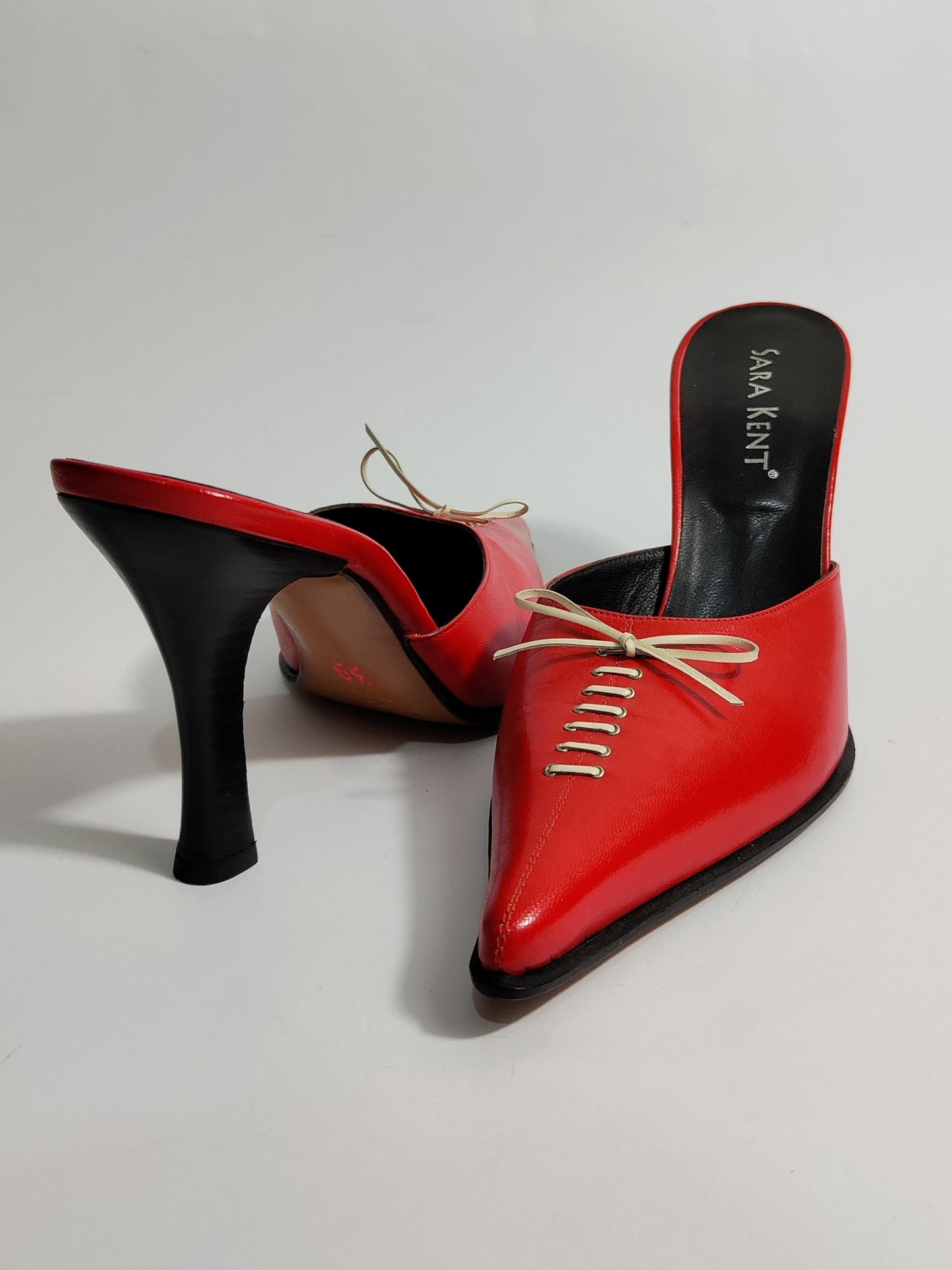 Vintage Leather Mules