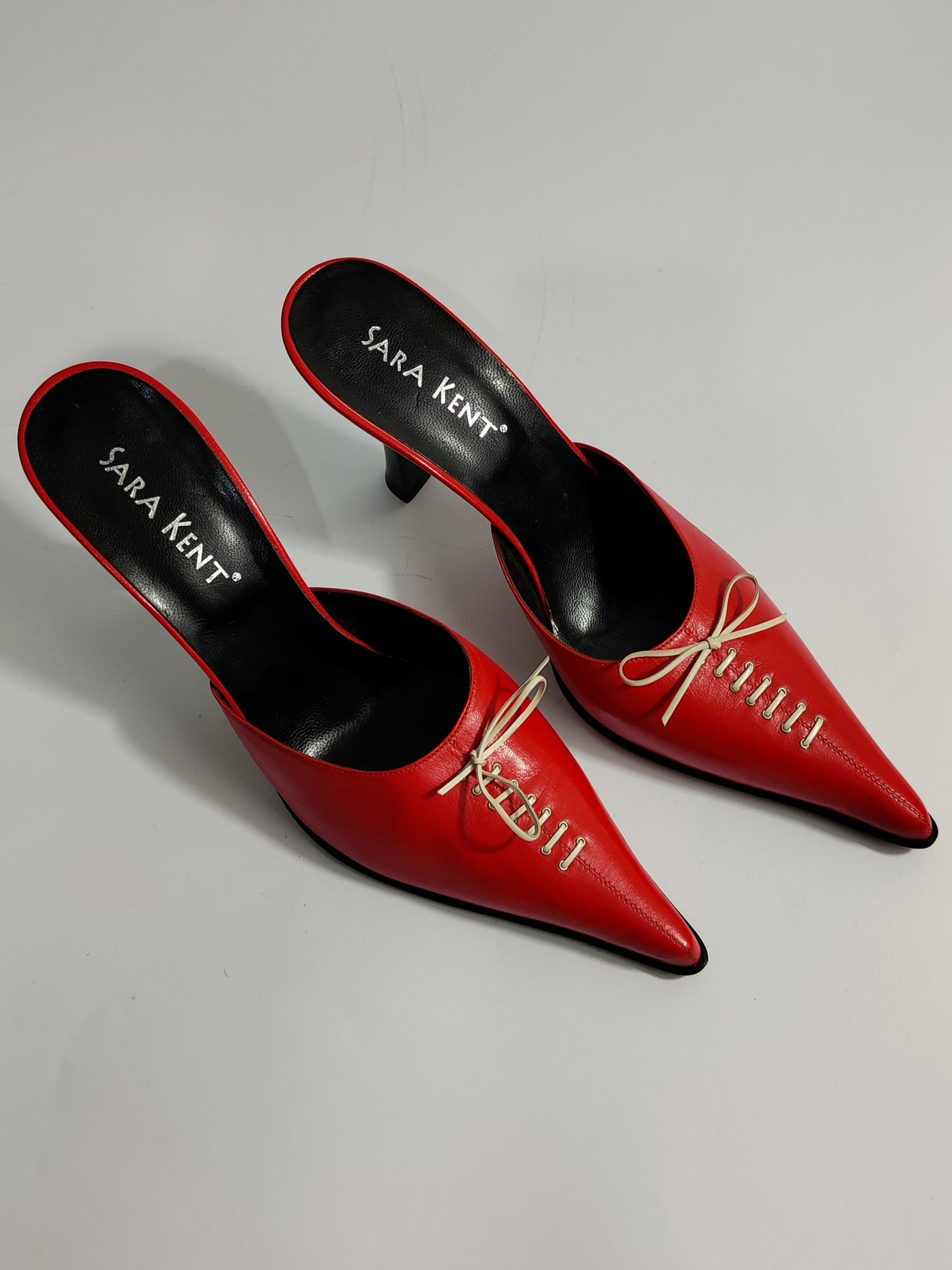 Vintage Leather Mules
