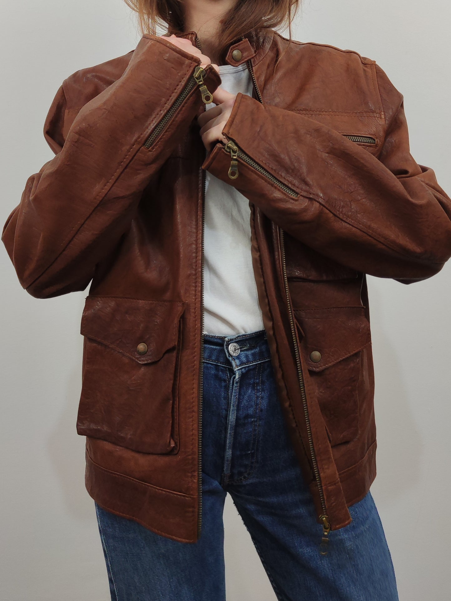 Vintage Leather Jacket