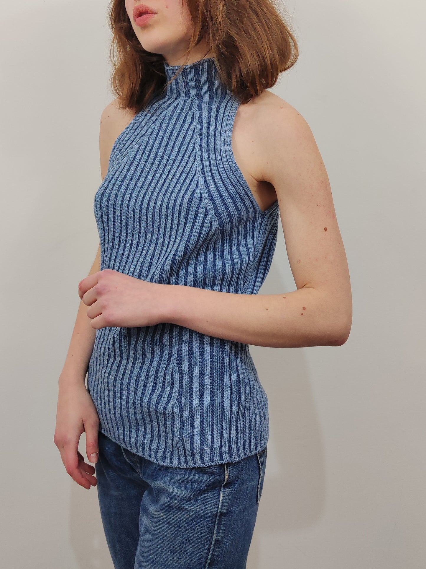 Y2K Turtleneck Top