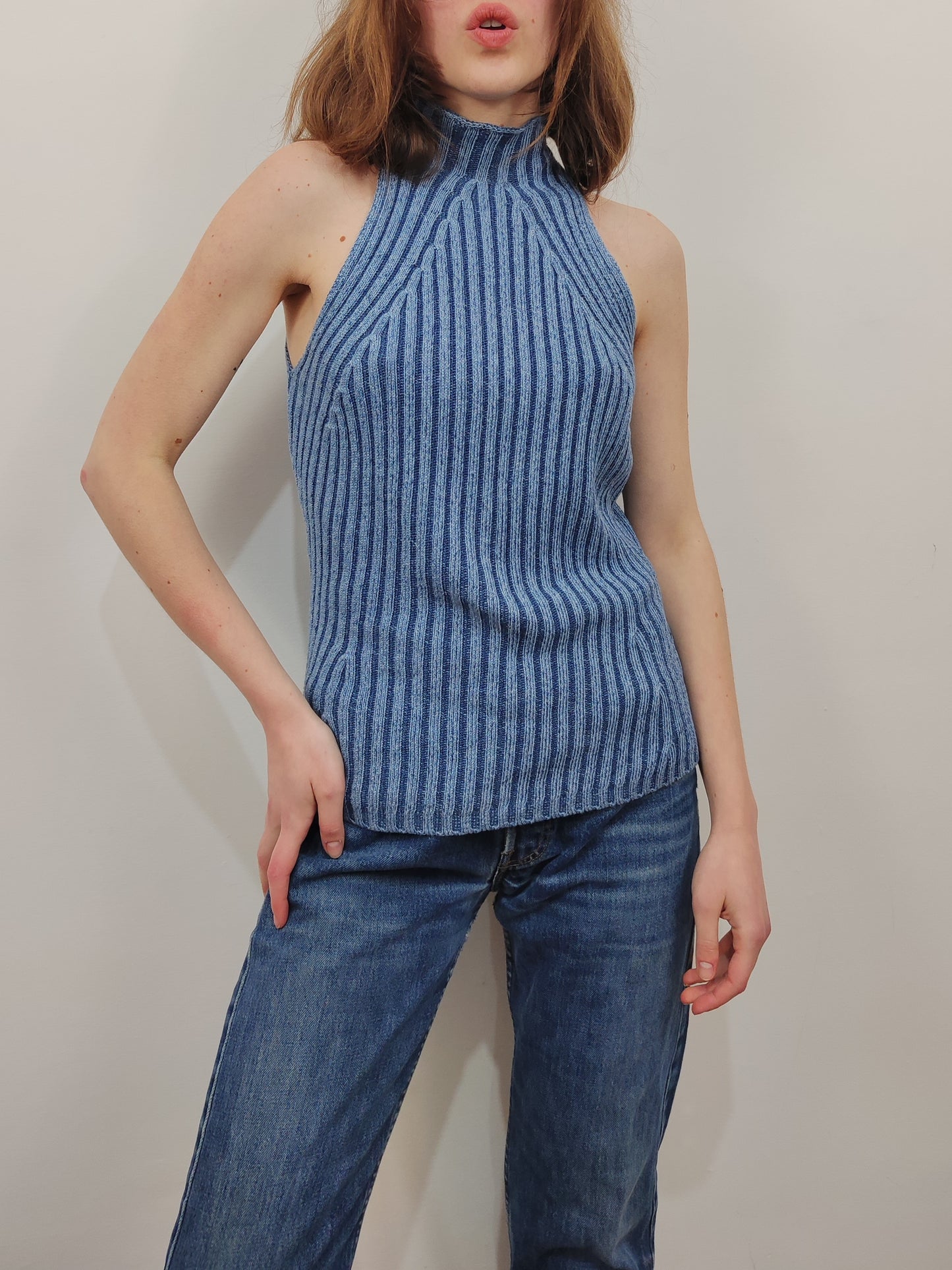 Y2K Turtleneck Top