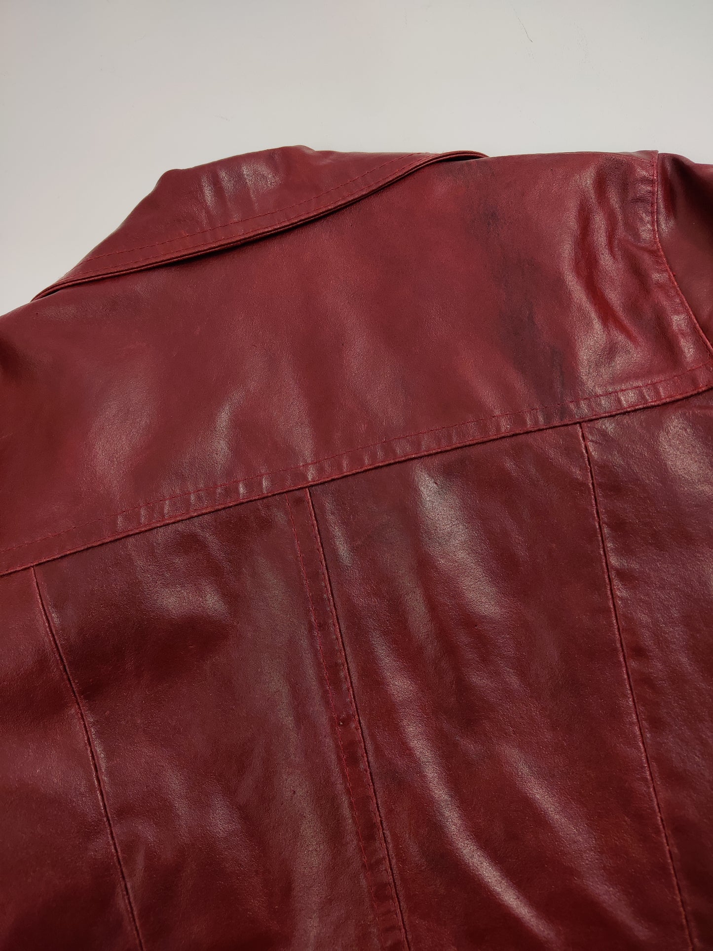 Vintage Leather Blazer