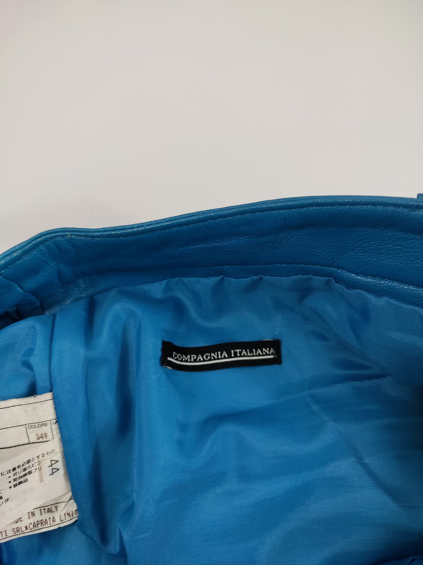 '90s Leather Mini Skirt