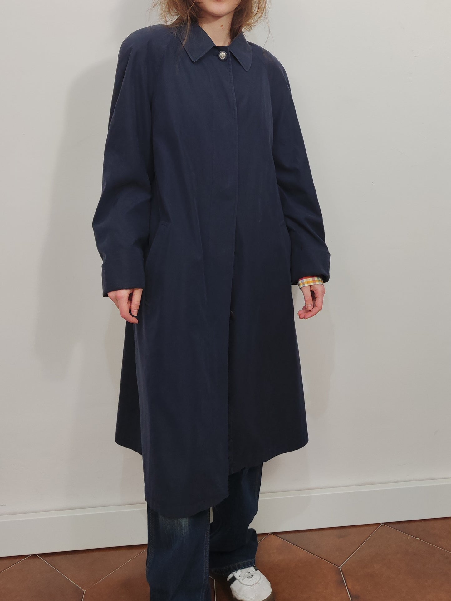 Vintage Navy Trench