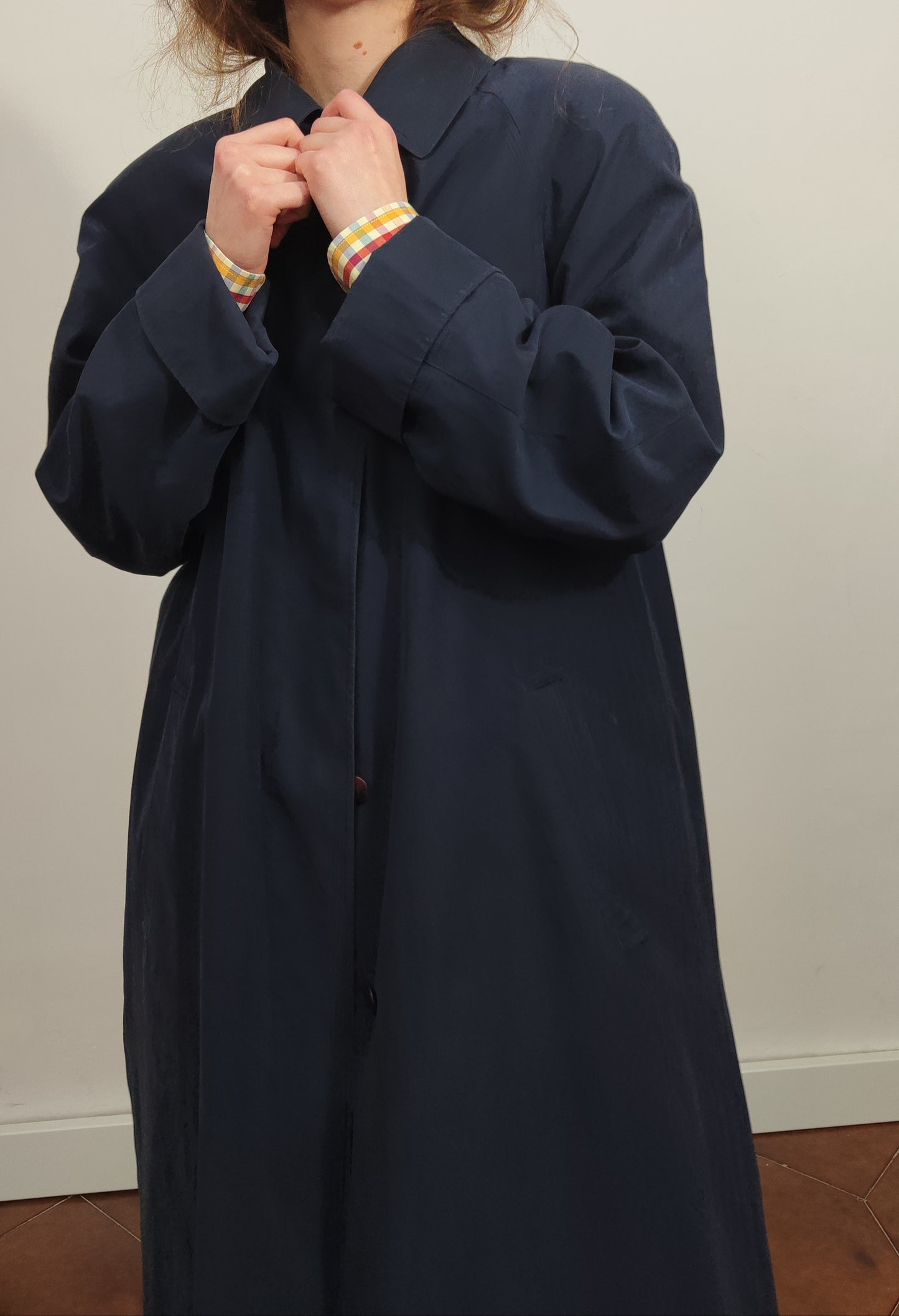 Vintage Navy Trench