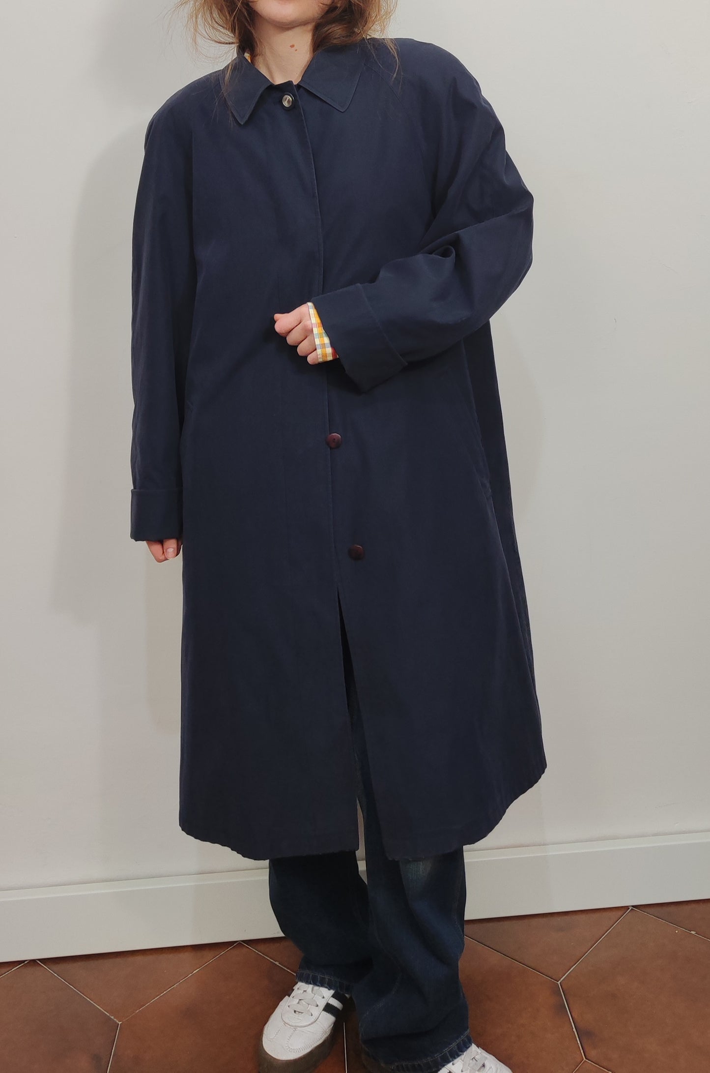 Vintage Navy Trench