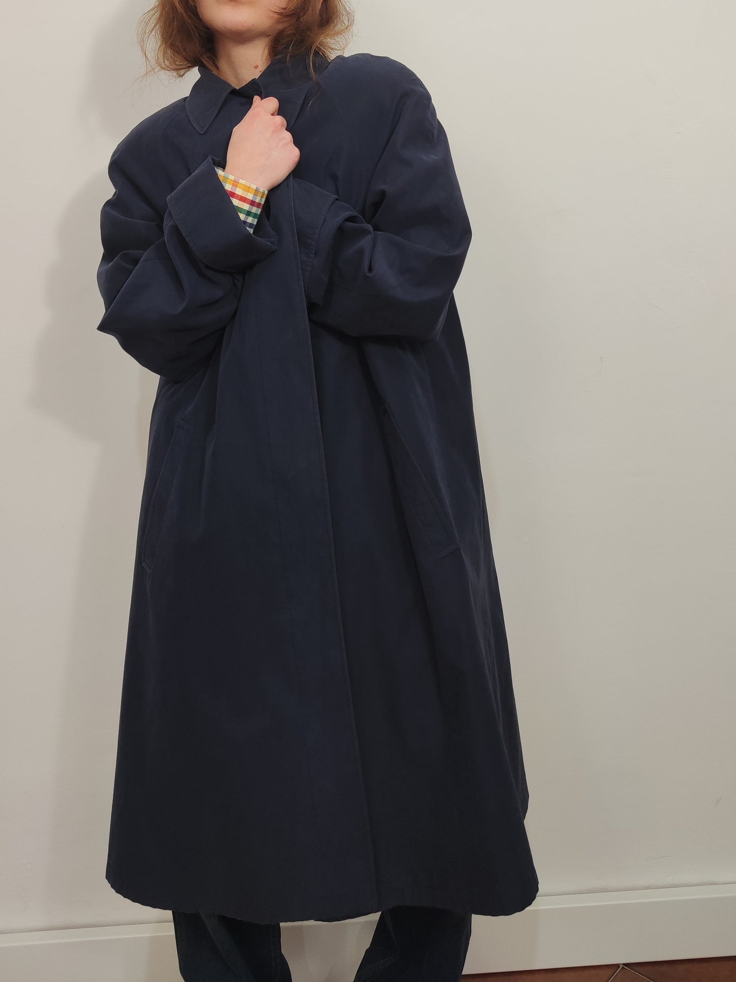 Vintage Navy Trench