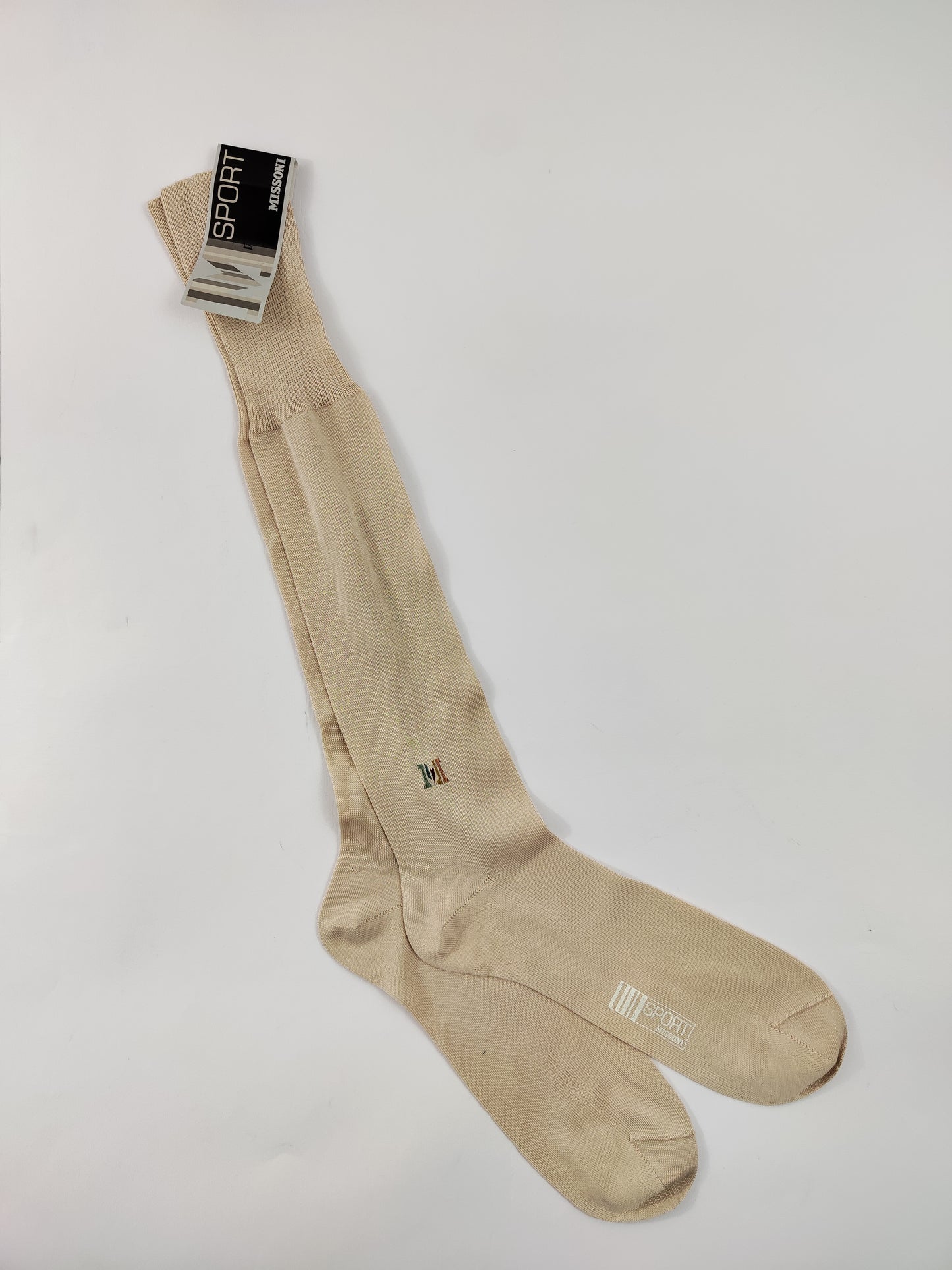 Missoni Sport Vintage Deadstock Men's Long Socks