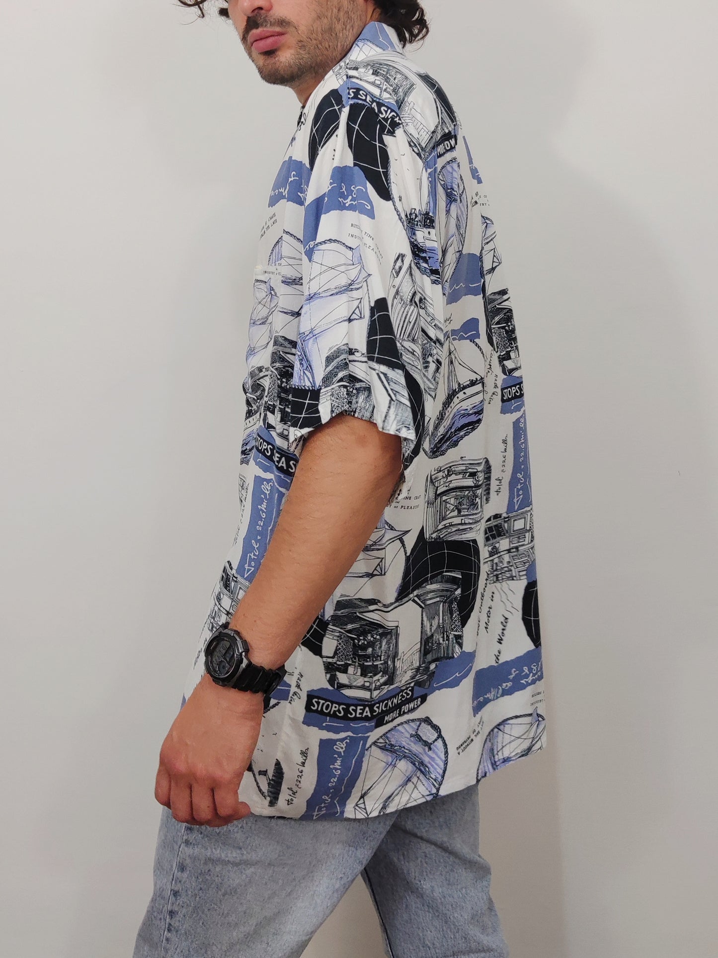 Vintage Print Shirt