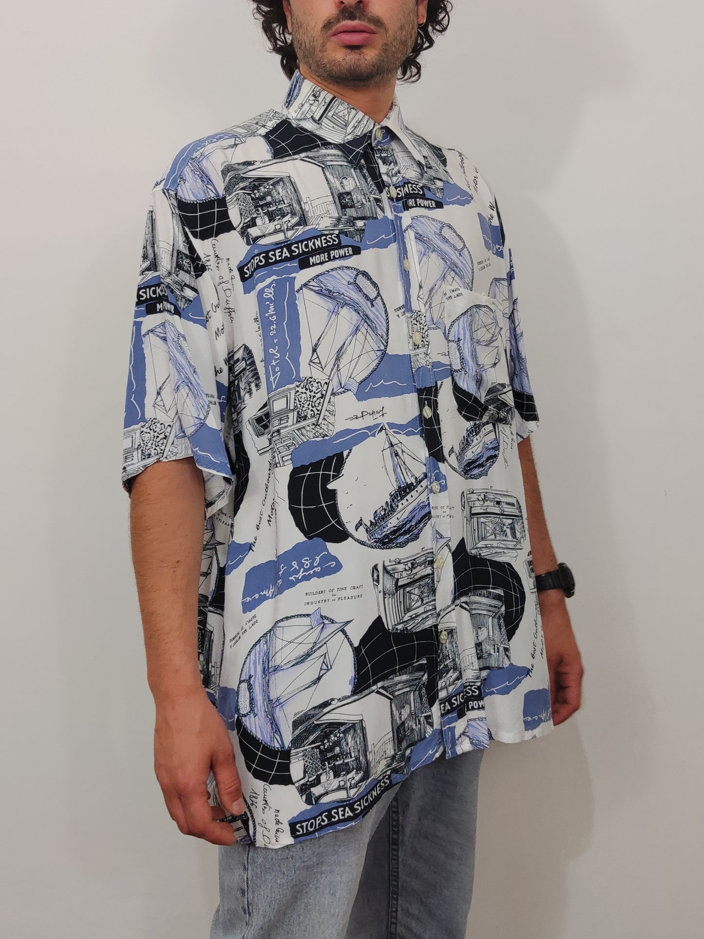 Vintage Print Shirt