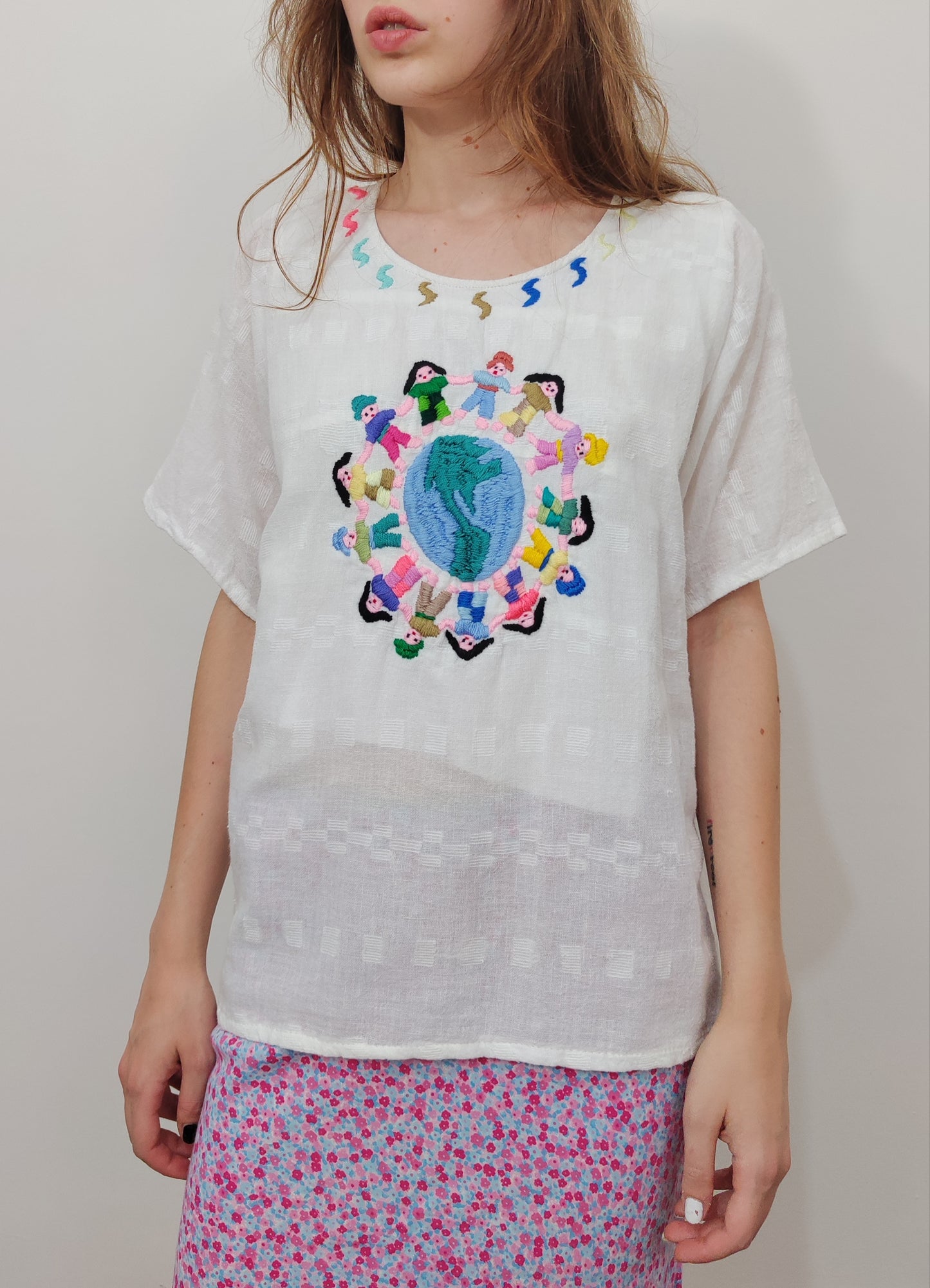 Vintage Embroidered Top