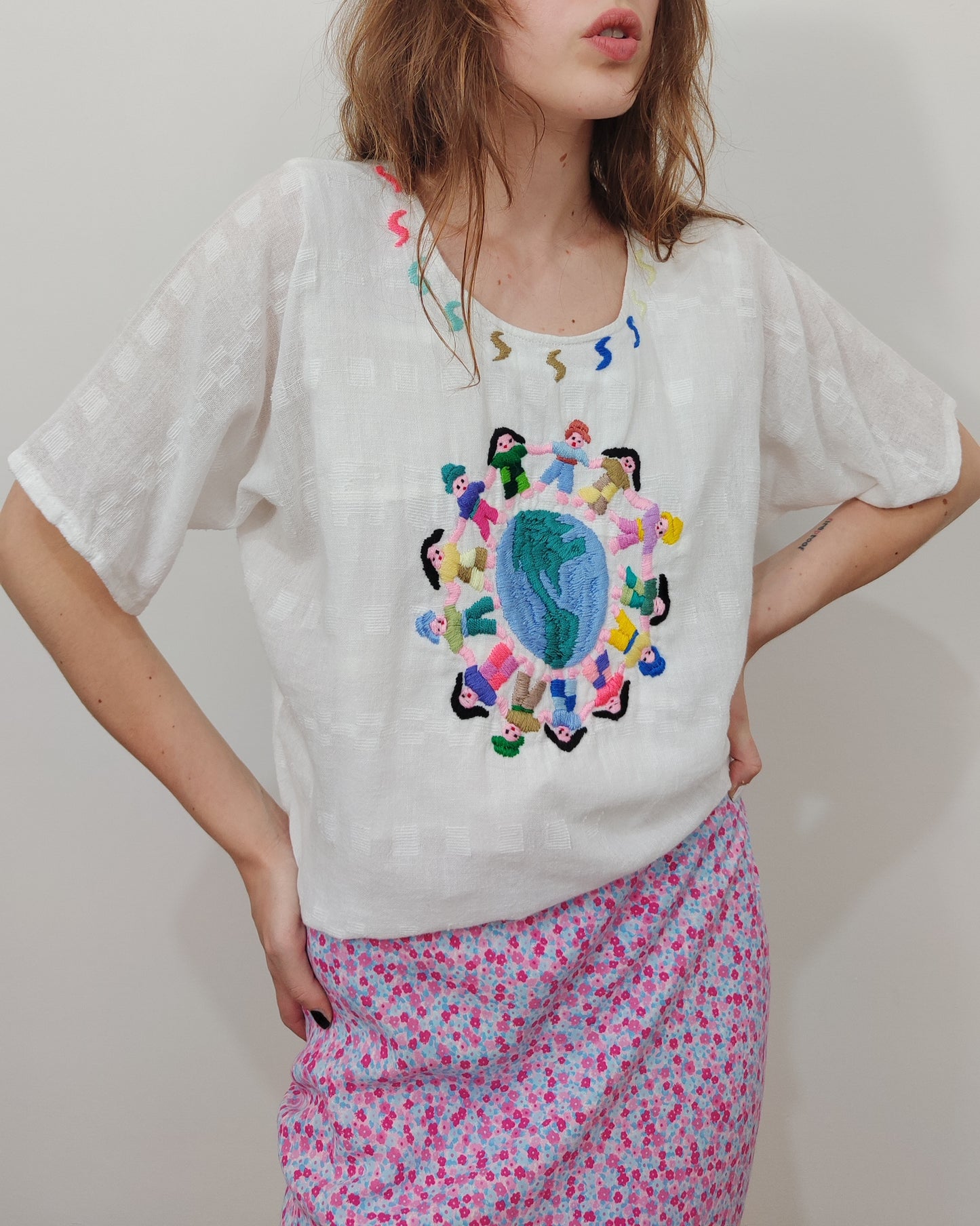 Vintage Embroidered Top