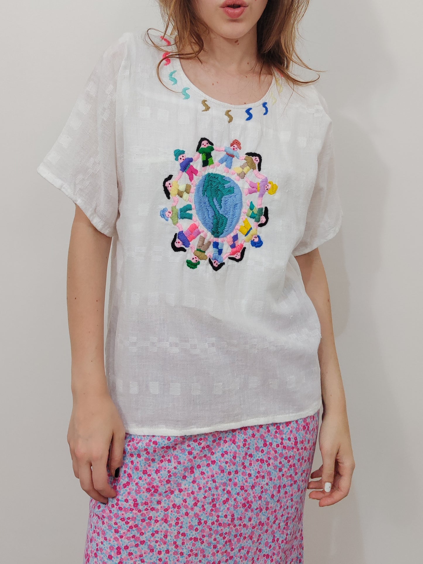 Vintage Embroidered Top