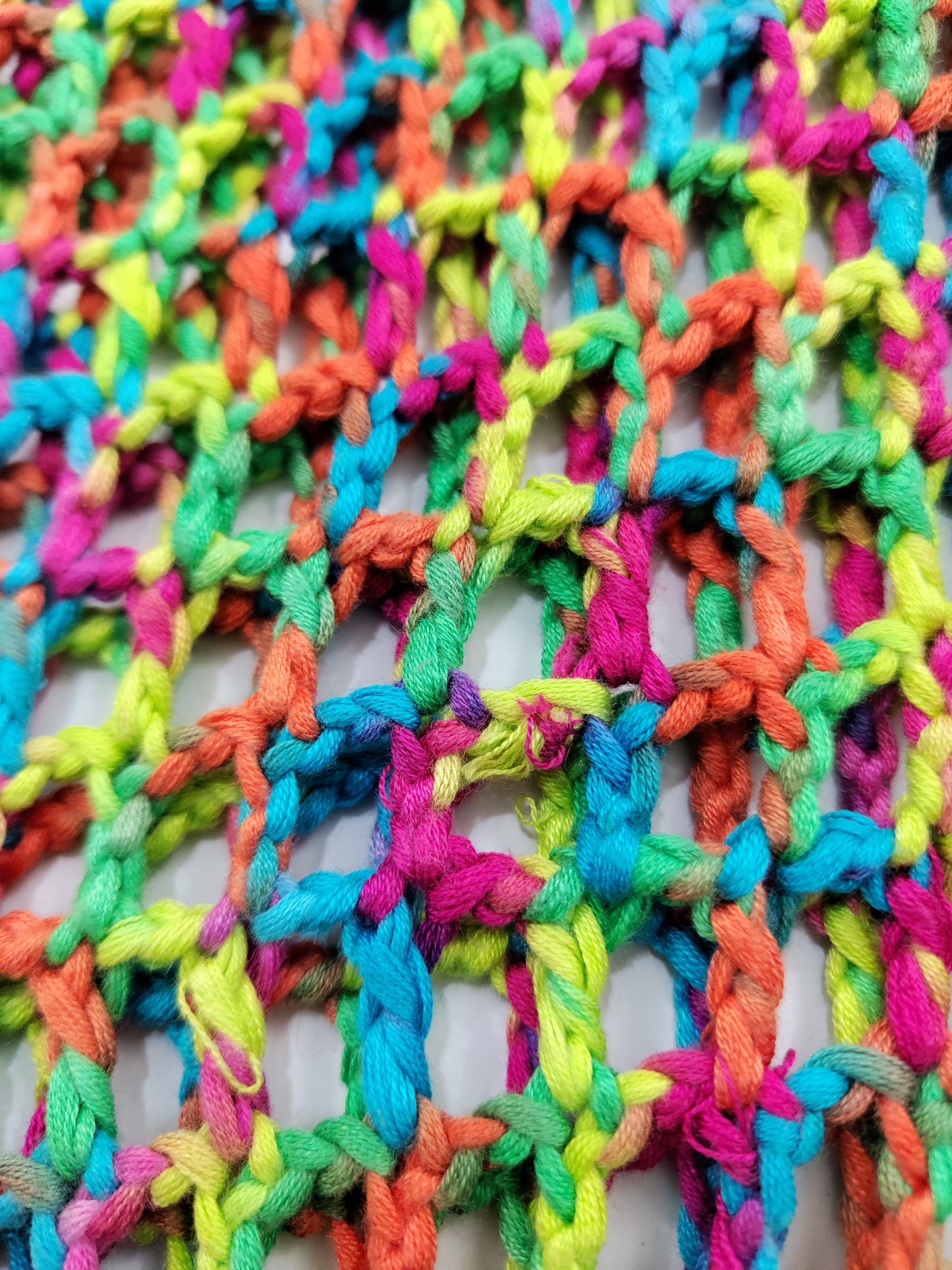 Crochet Fishnet Beachrobe