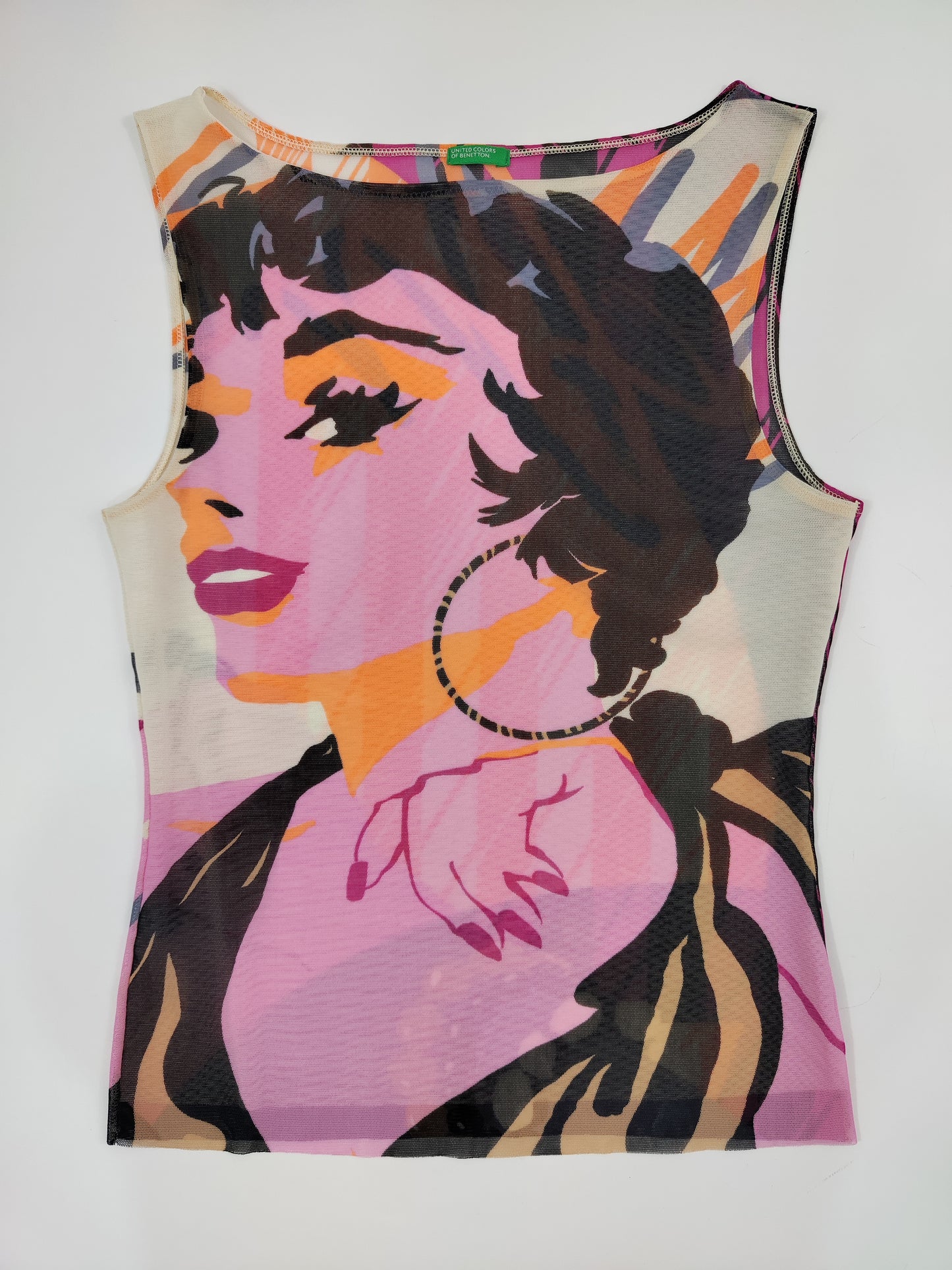 Y2K Mesh Top