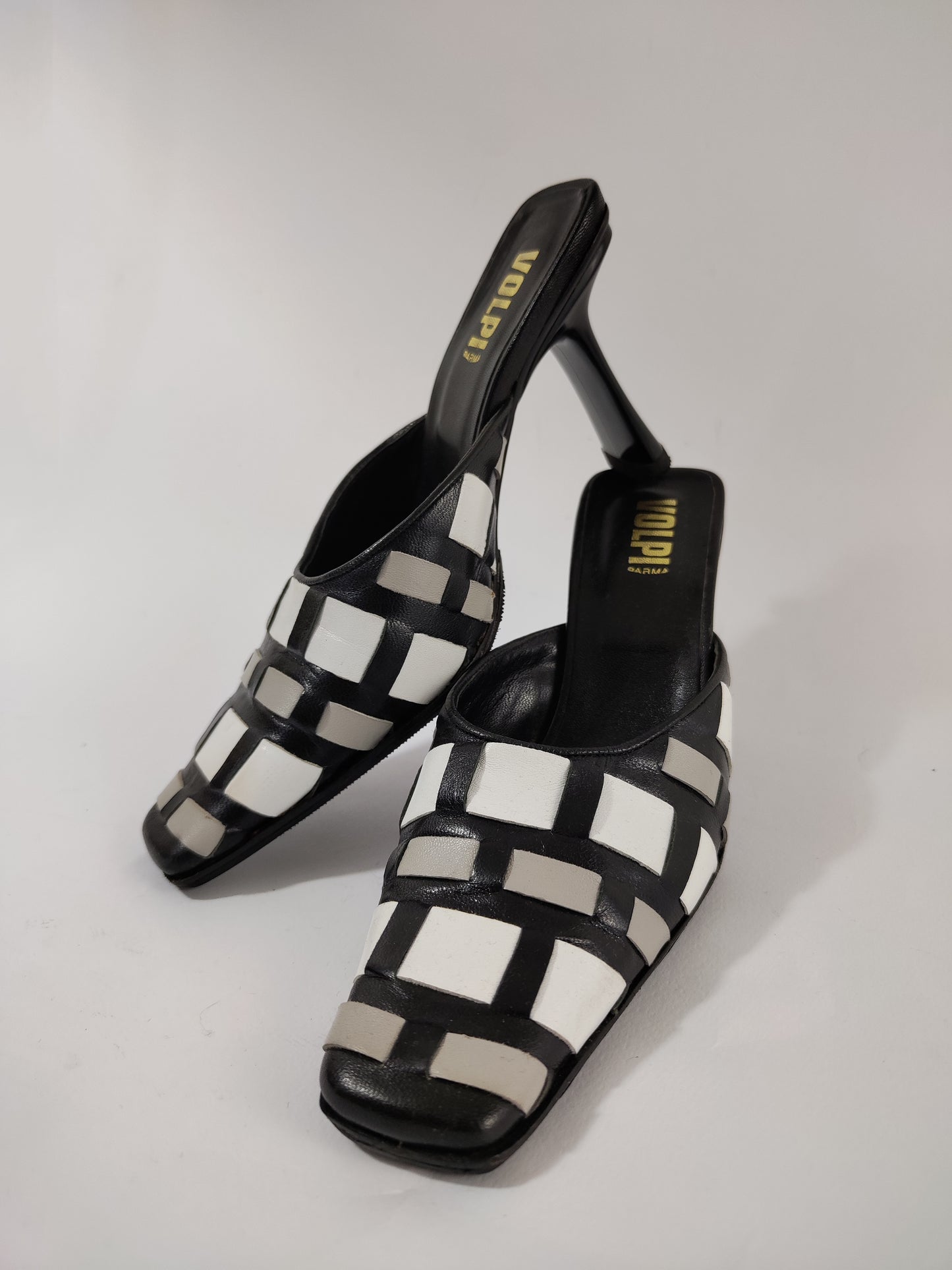 Vintage Leather Mules