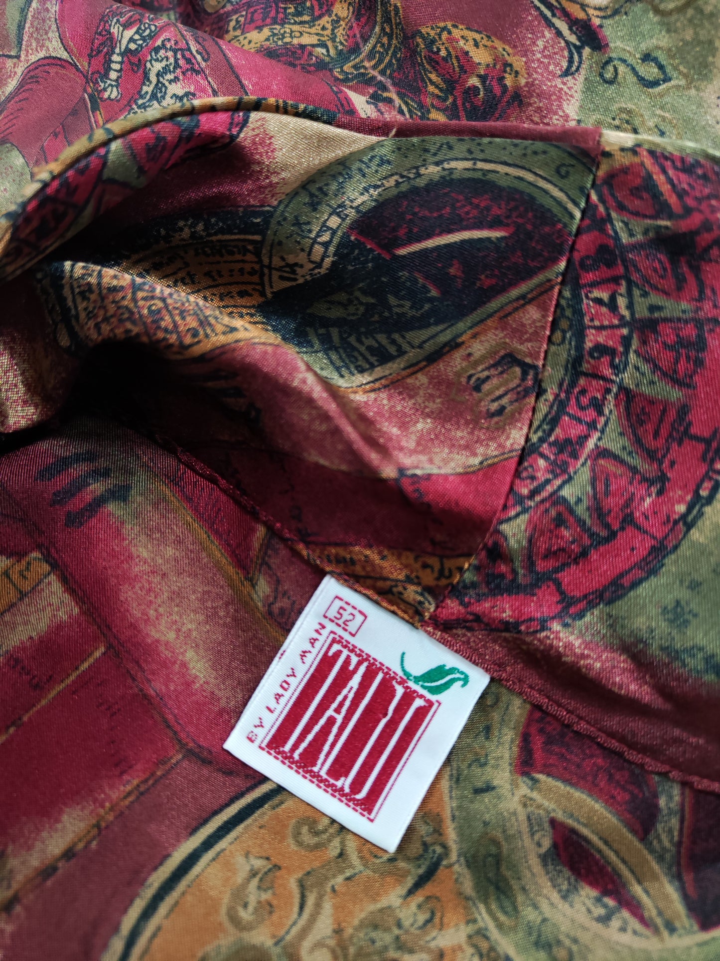 Vintage Satin Kimono