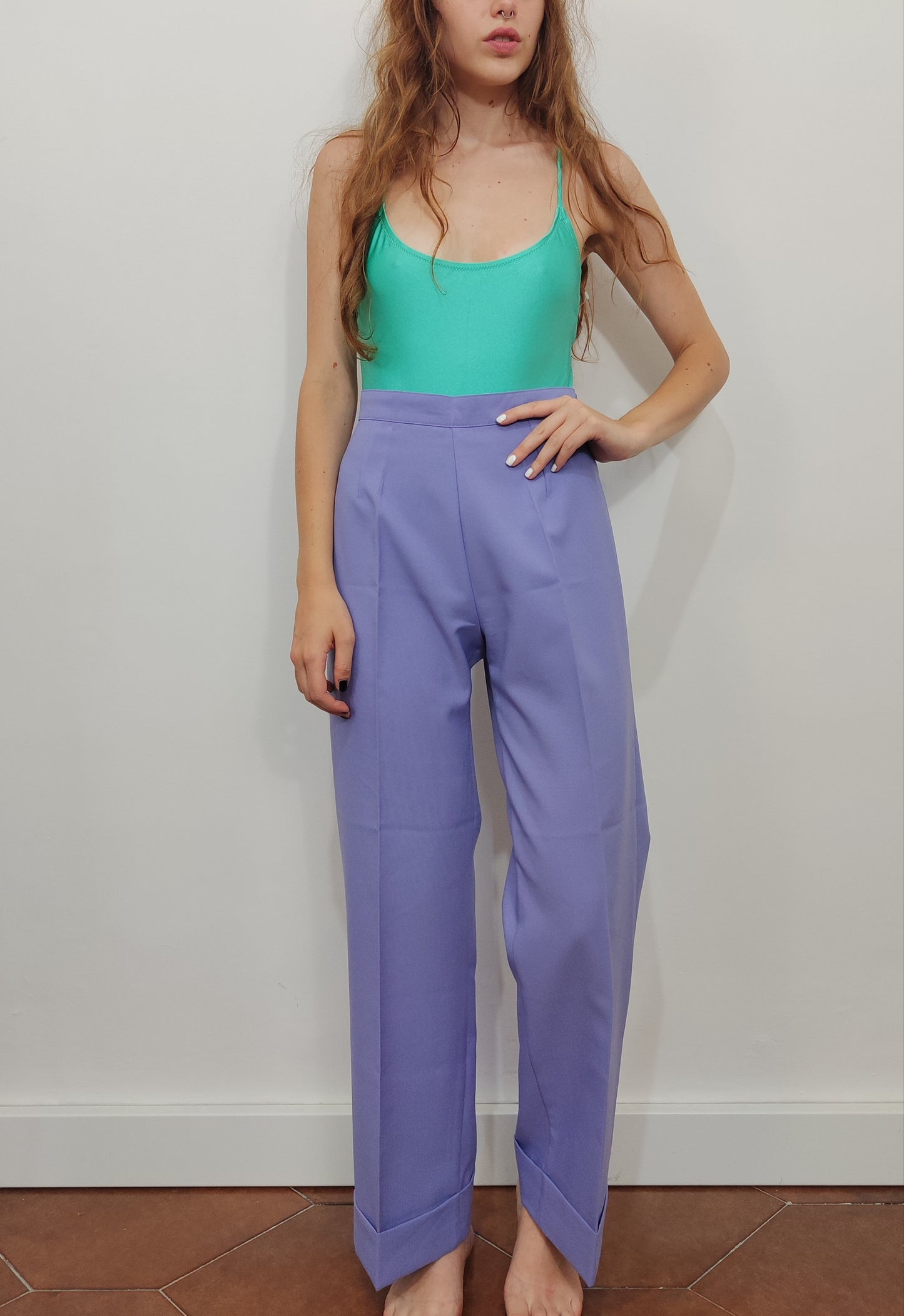 '80s Vintage Lilac Pants