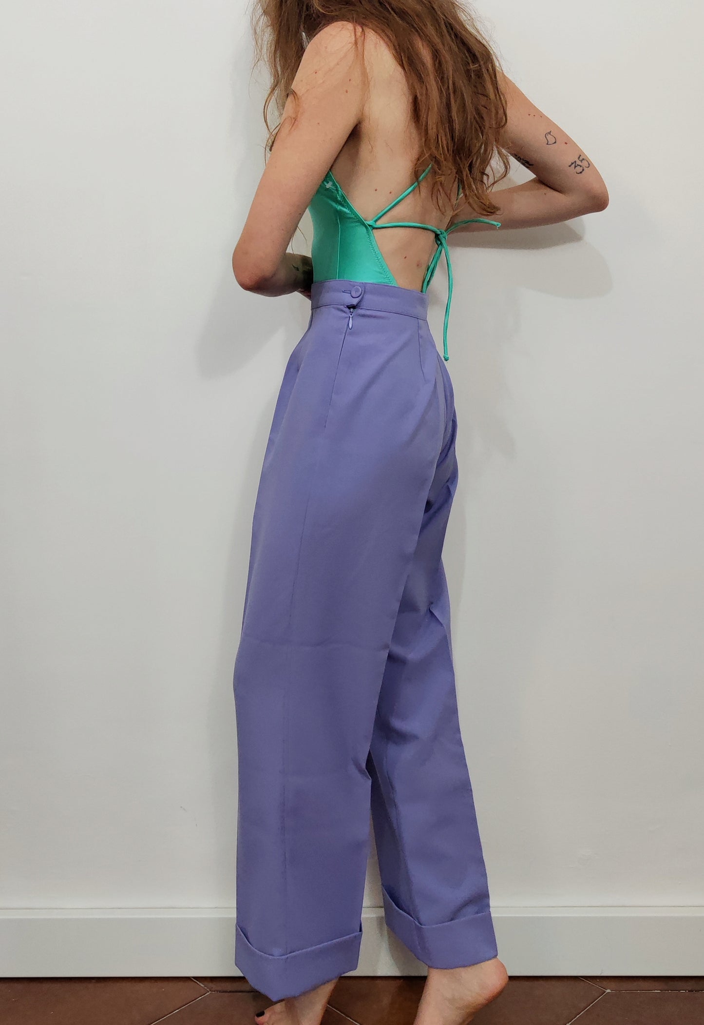 '80s Vintage Lilac Pants