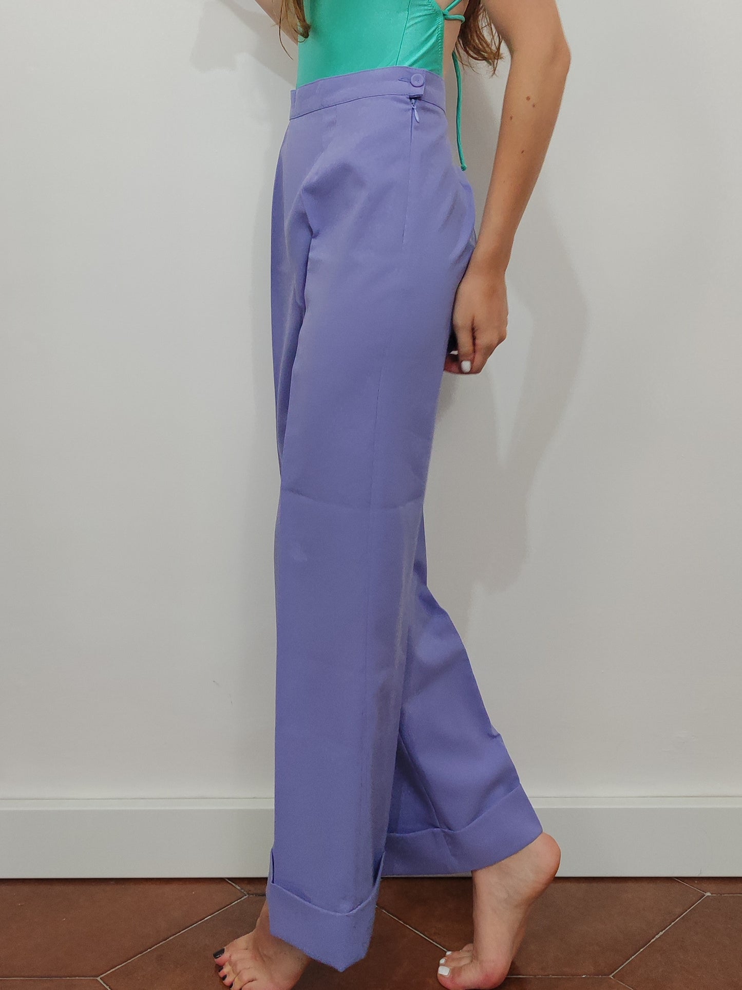 '80s Vintage Lilac Pants