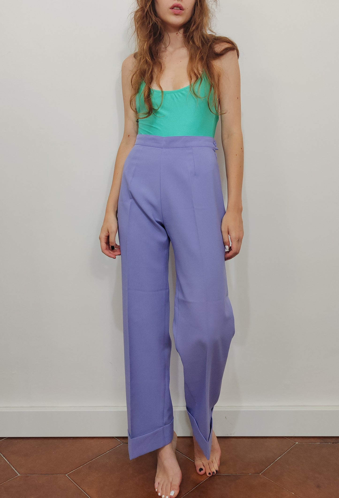 '80s Vintage Lilac Pants
