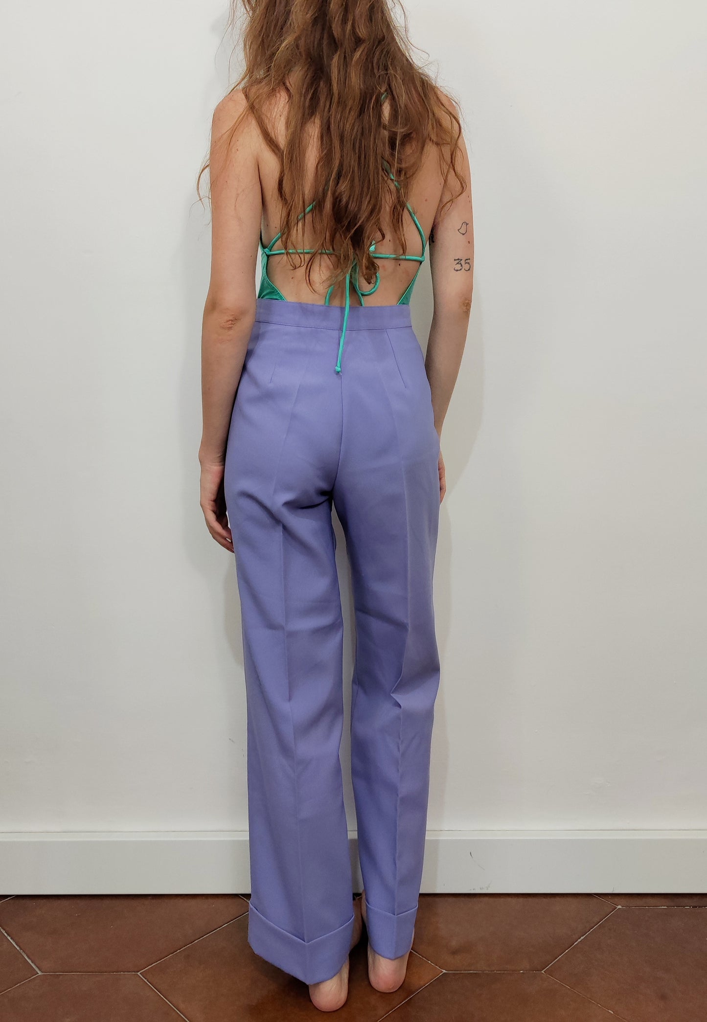 '80s Vintage Lilac Pants