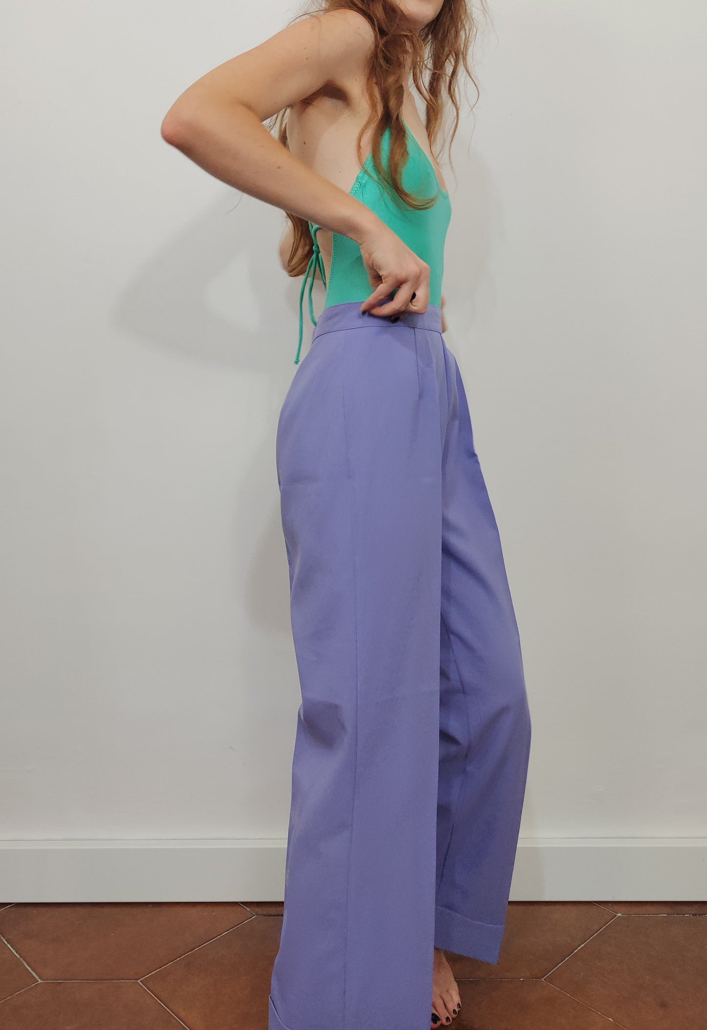 '80s Vintage Lilac Pants