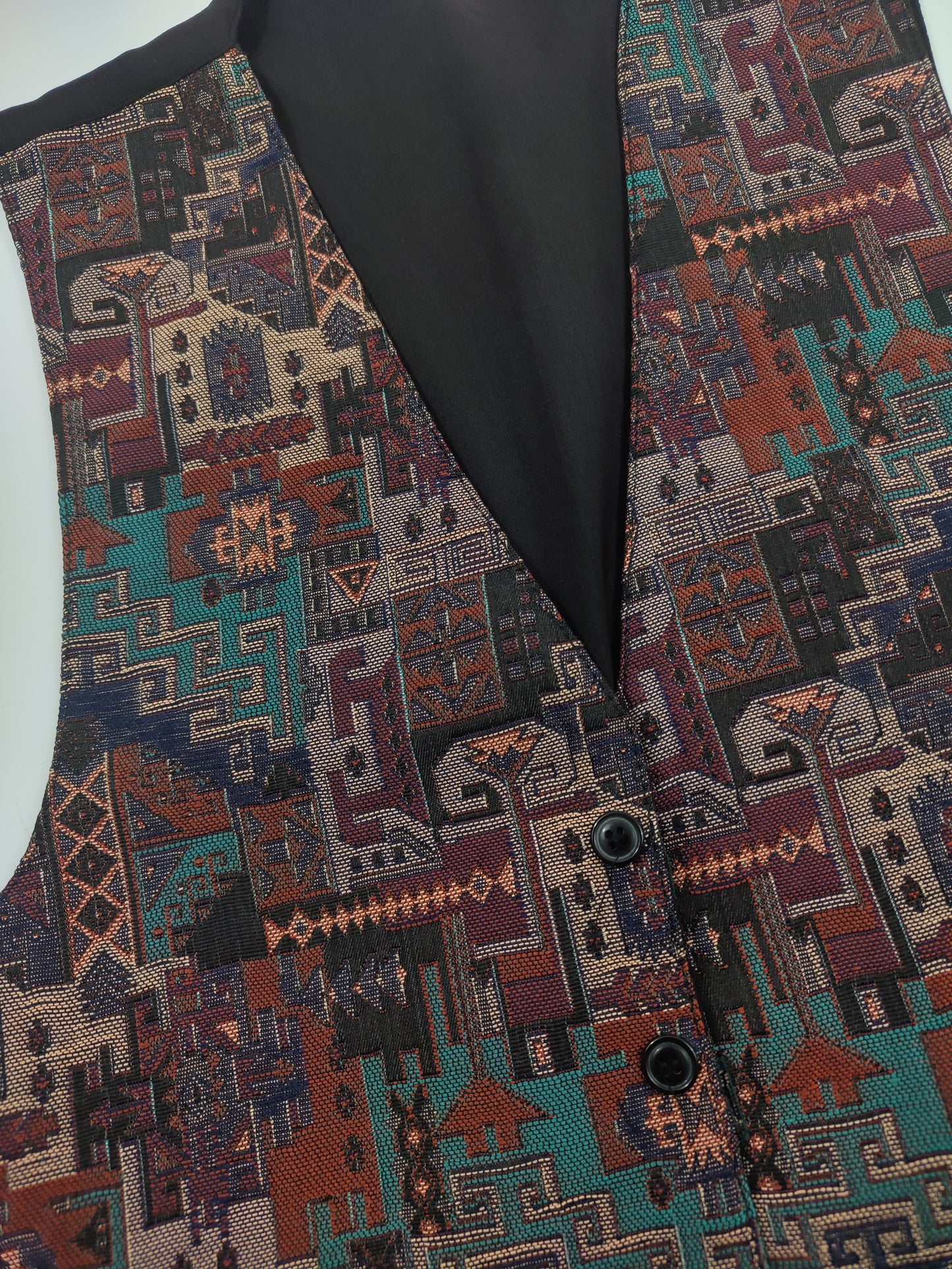'80s Vintage Tapestry Vest
