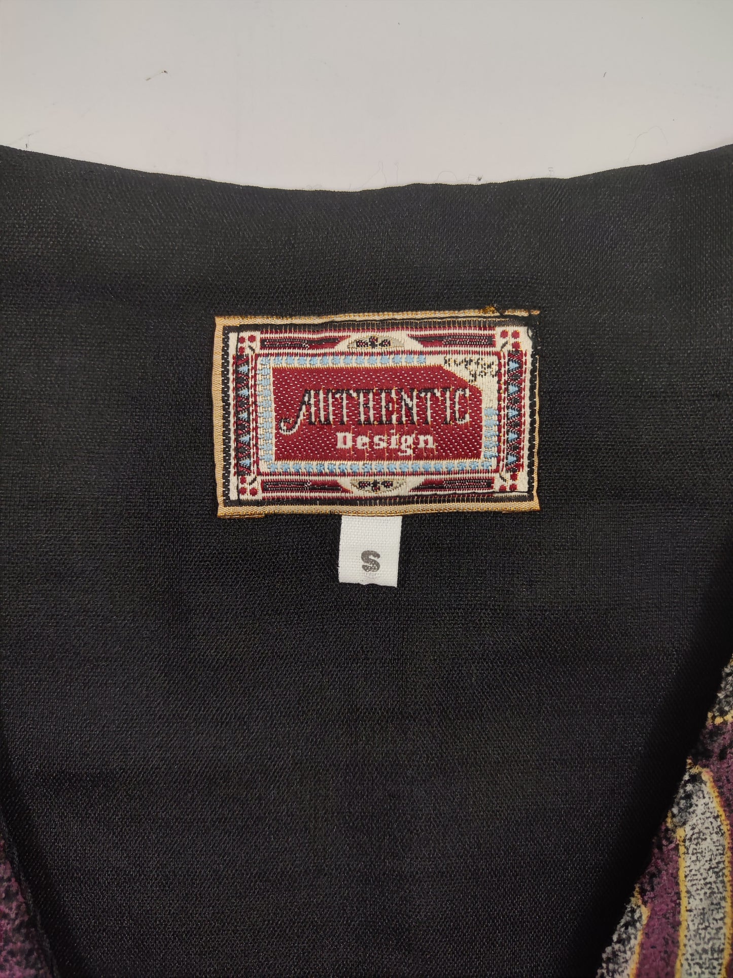 '80s Vintage Velour Vest