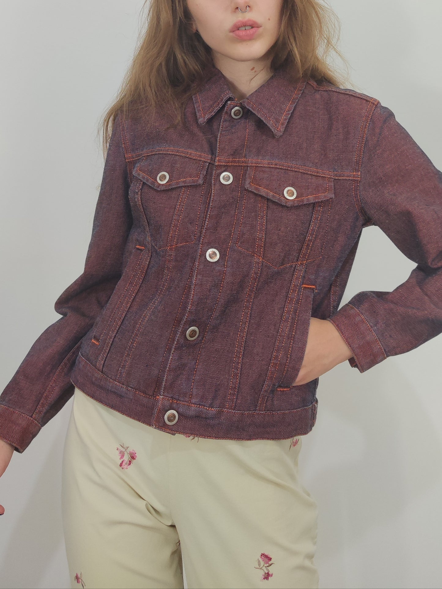 Romeo Gigli '90s Denim Trucker