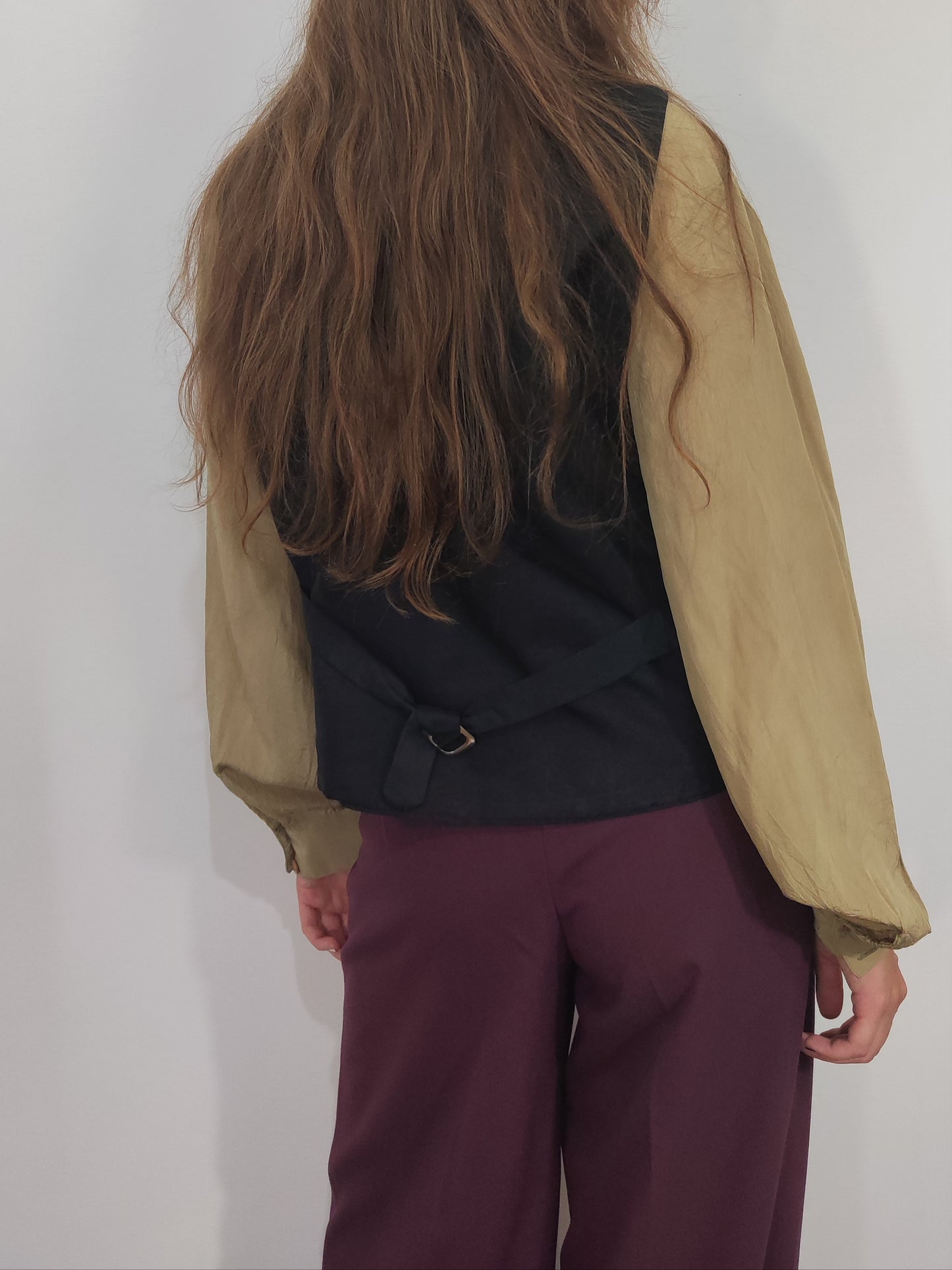 '80s Vintage Velour Vest