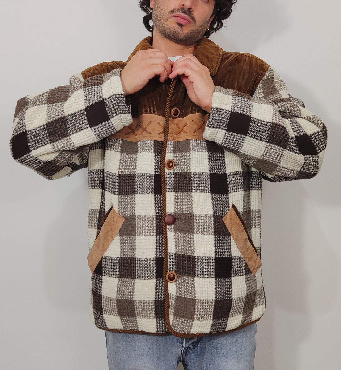 Vintage Checkered Jacket