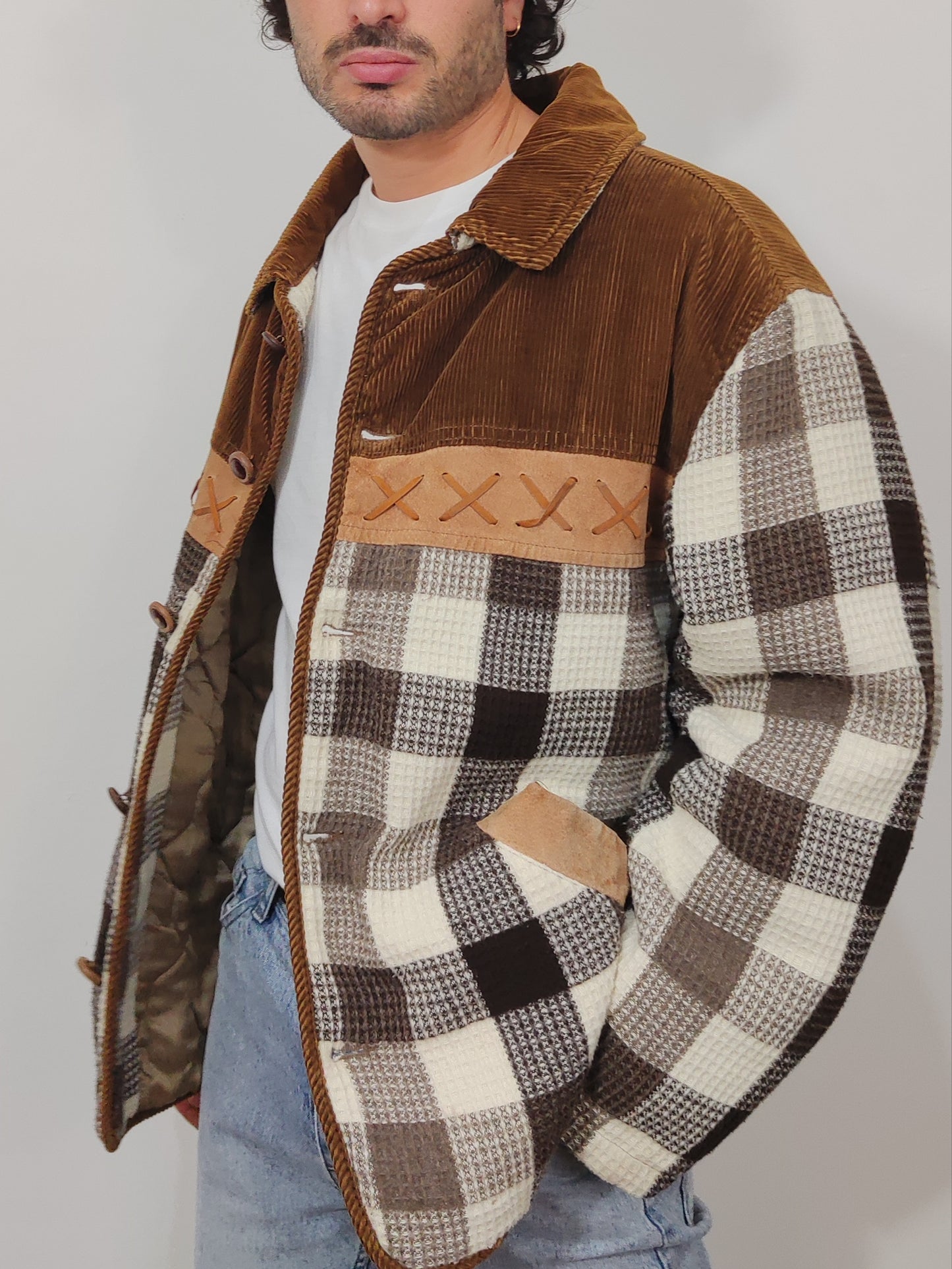 Vintage Checkered Jacket