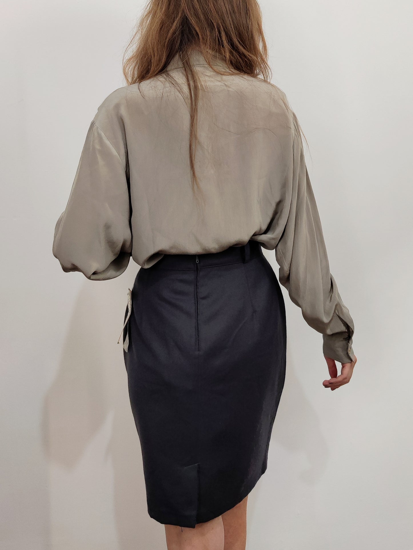 Deadstock Wool Skirt - Size S/M