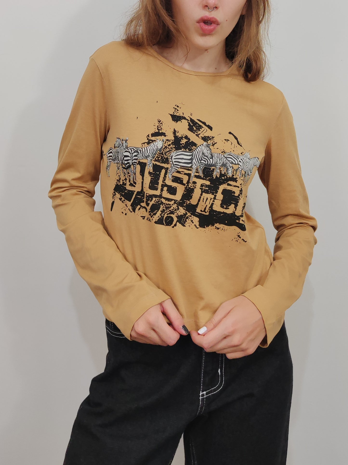 Just Cavalli Vintage Print Top