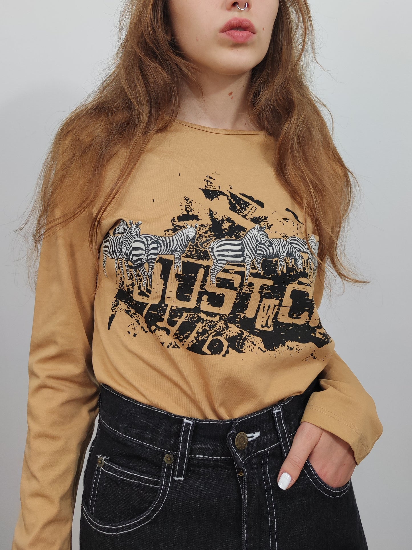 Just Cavalli Vintage Print Top