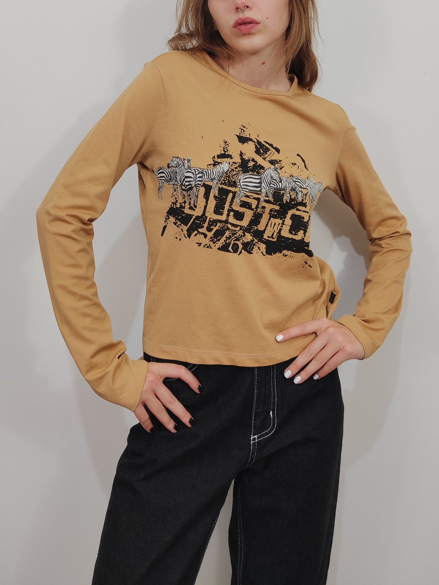 Just Cavalli Vintage Print Top