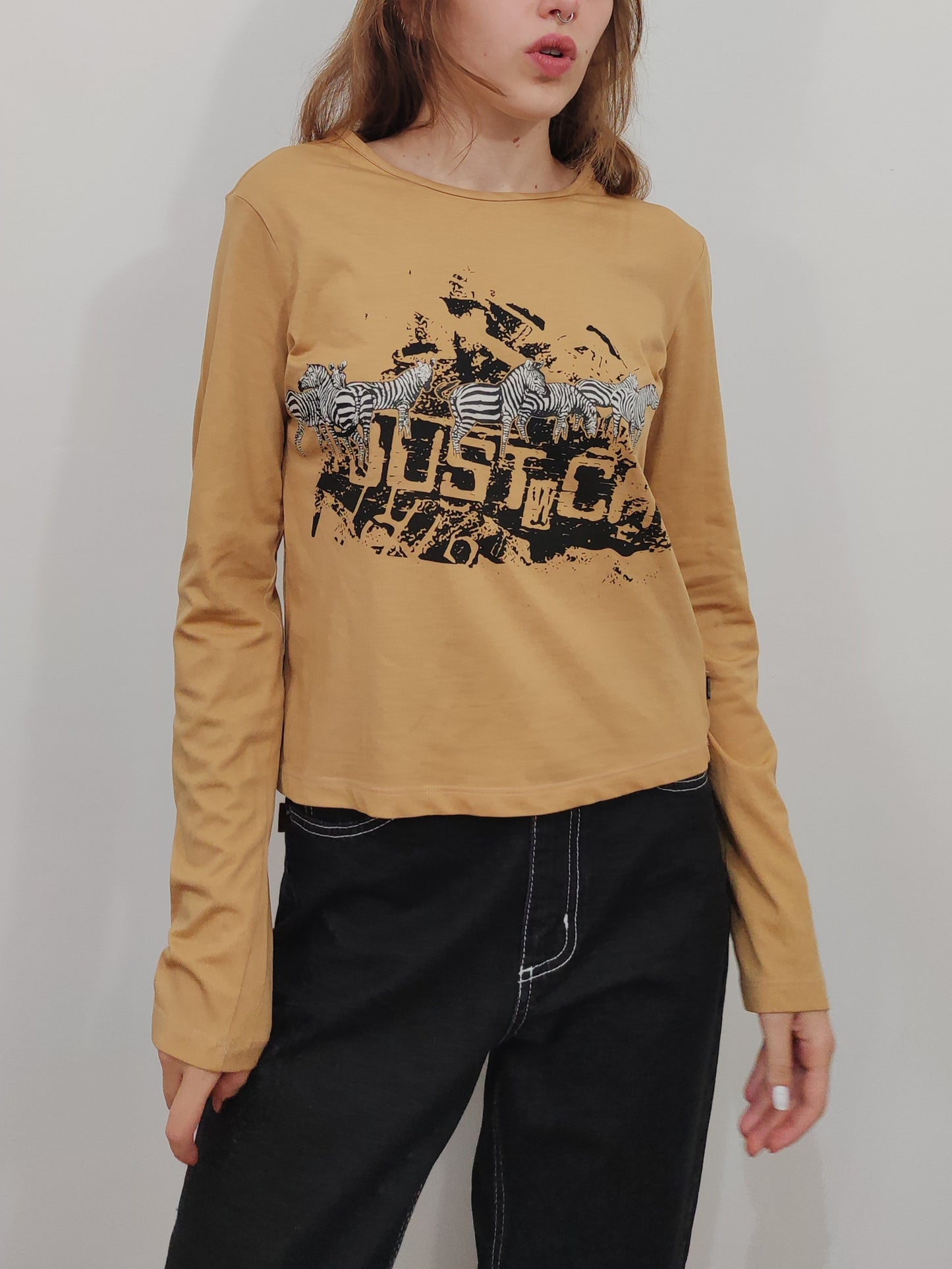 Just Cavalli Vintage Print Top
