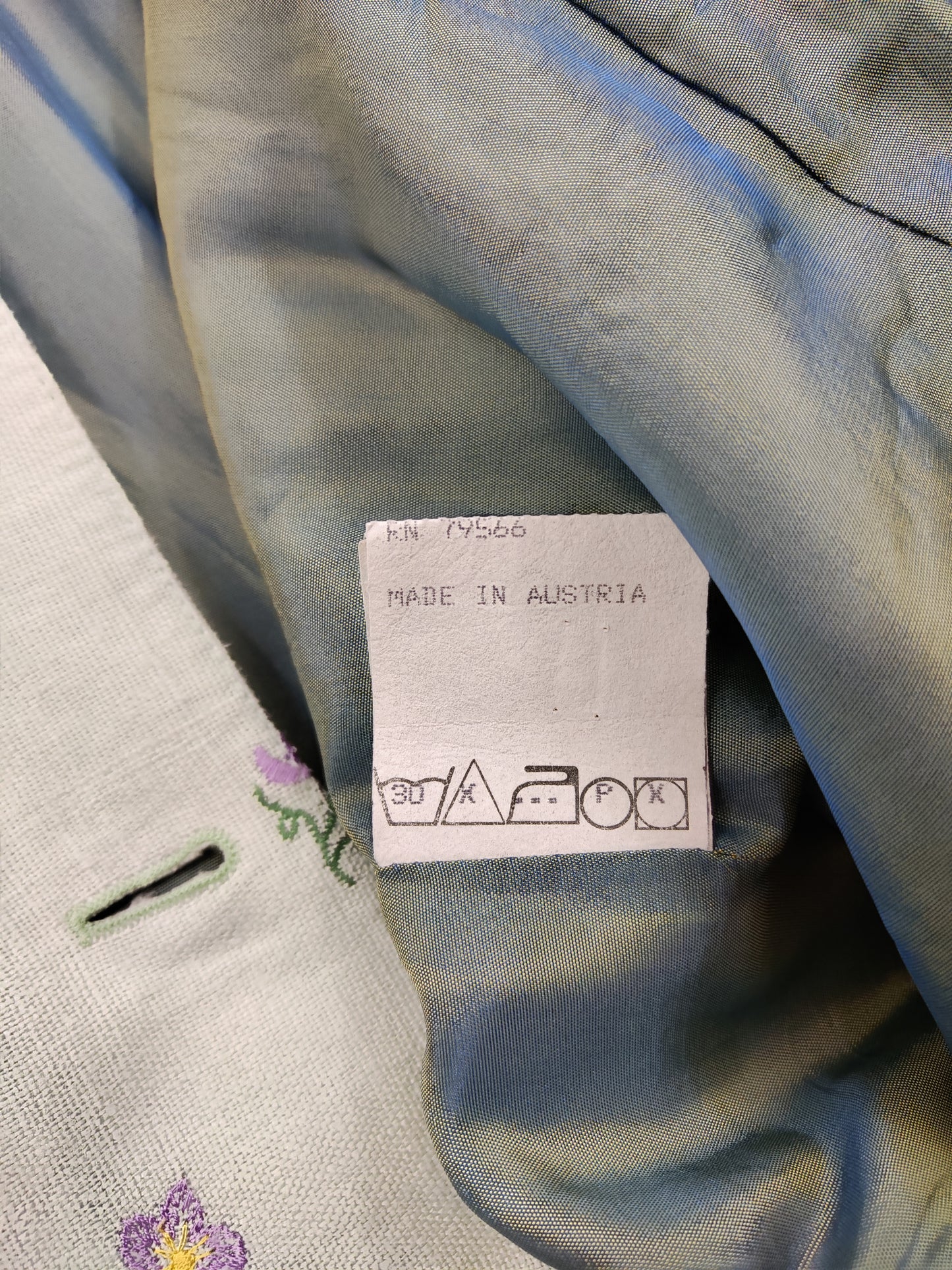 Vintage 100% Linen Blazer