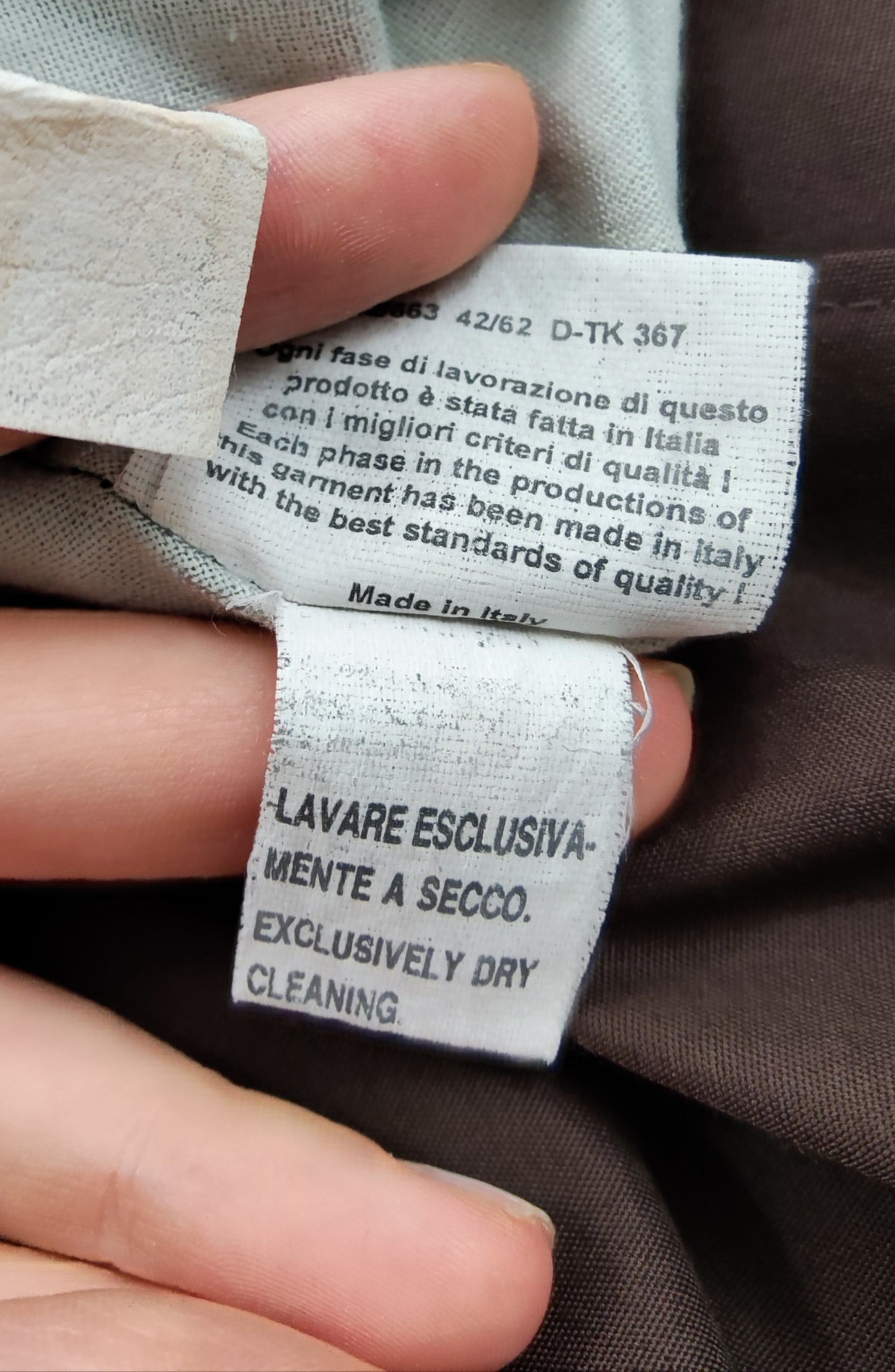 Reversible '80s Wool Trenchcoat